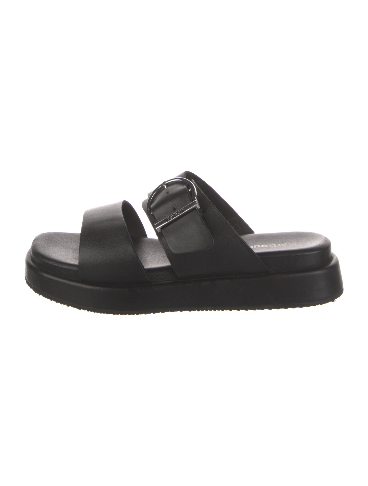 Barbour Leather Slides
