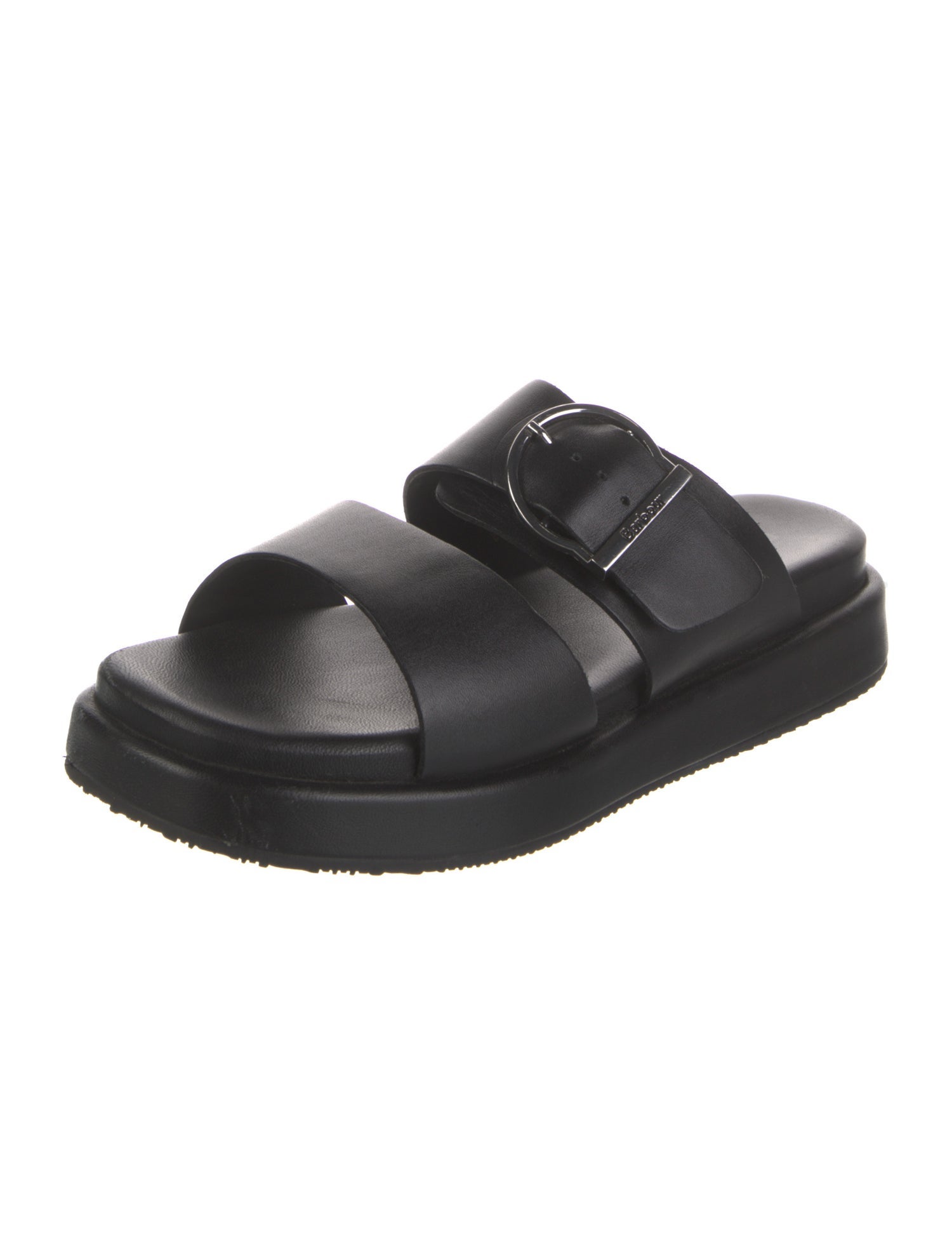 Barbour Leather Slides