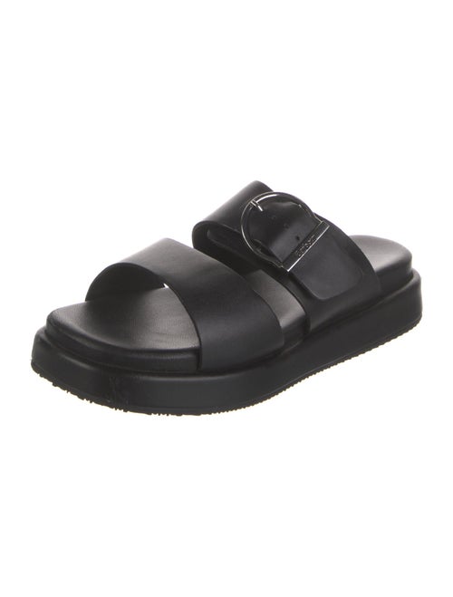 Barbour Leather Slides