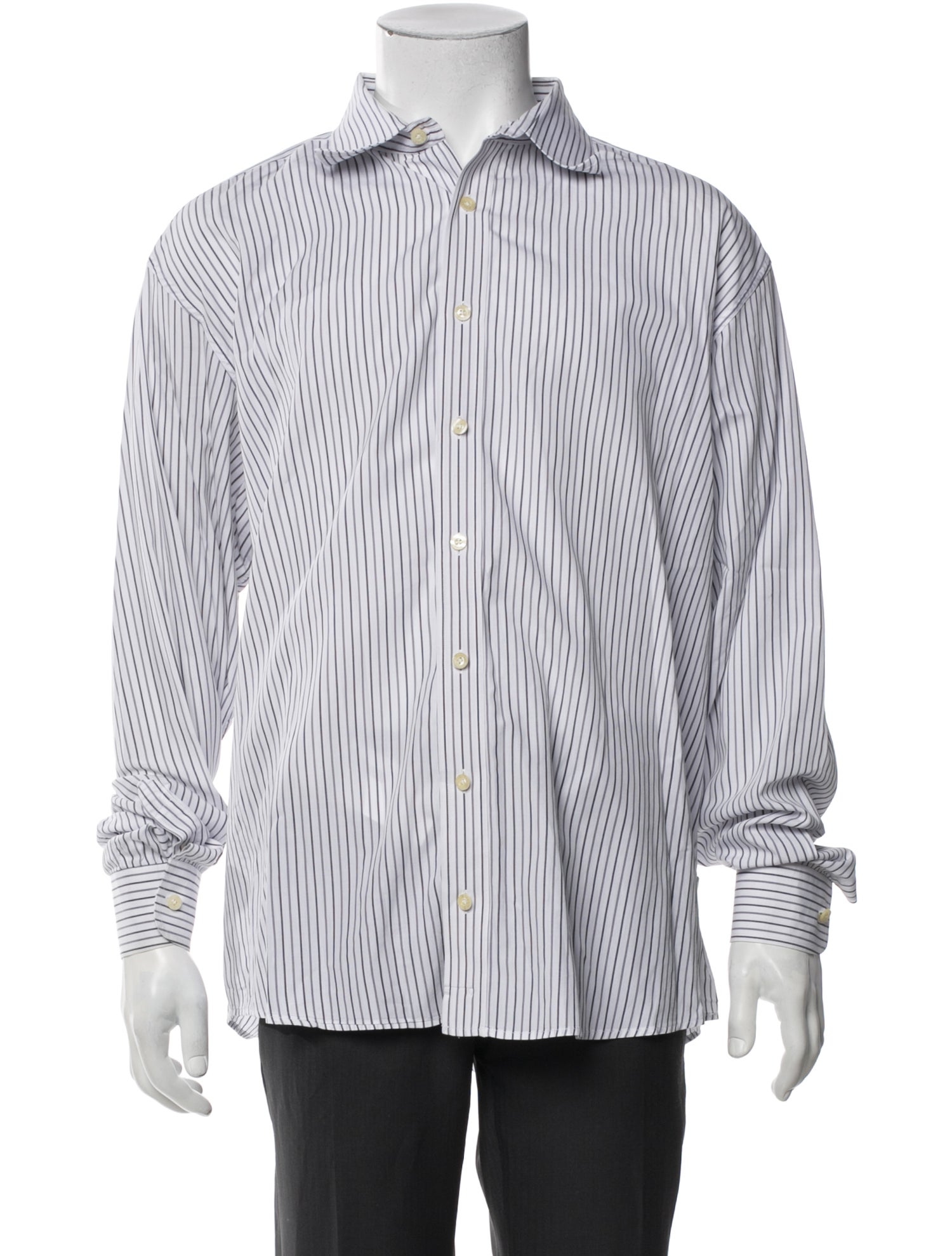 Barbour Striped Long Sleeve Dress Shirt