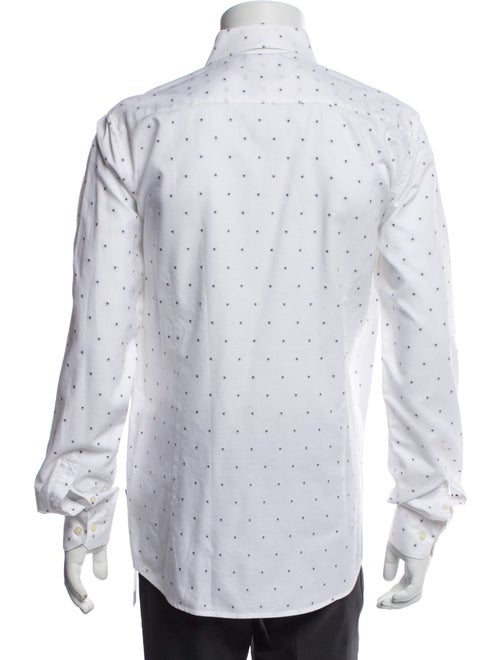 Barbour Printed Long Sleeve Tuxedo Shirt