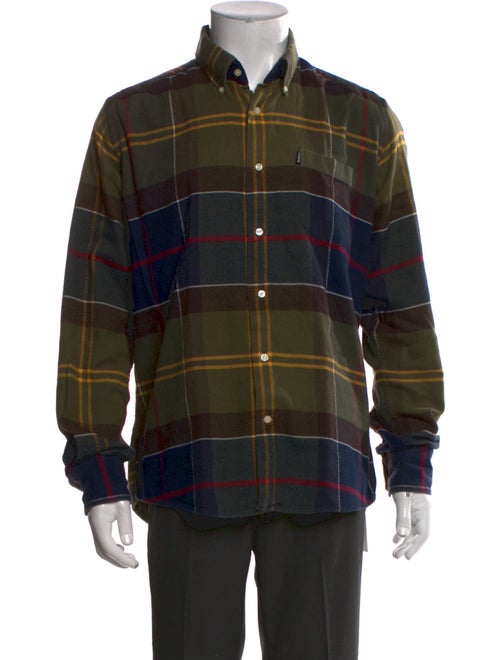 Barbour Plaid Print Long Sleeve Shirt
