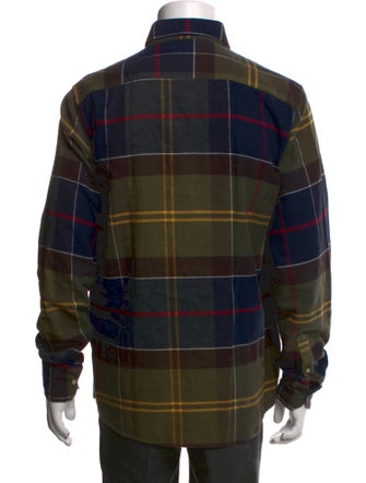 Barbour Plaid Print Long Sleeve Shirt