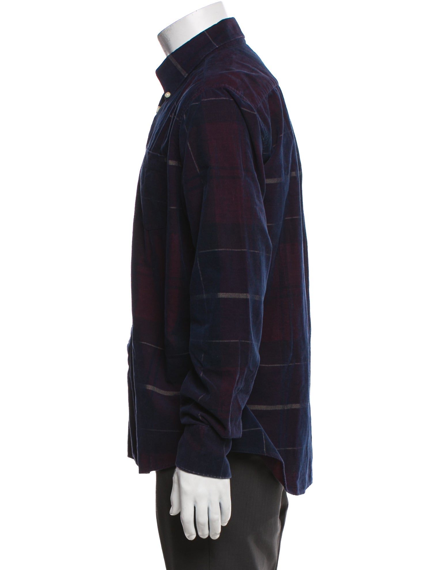 Barbour Plaid Print Long Sleeve Shirt