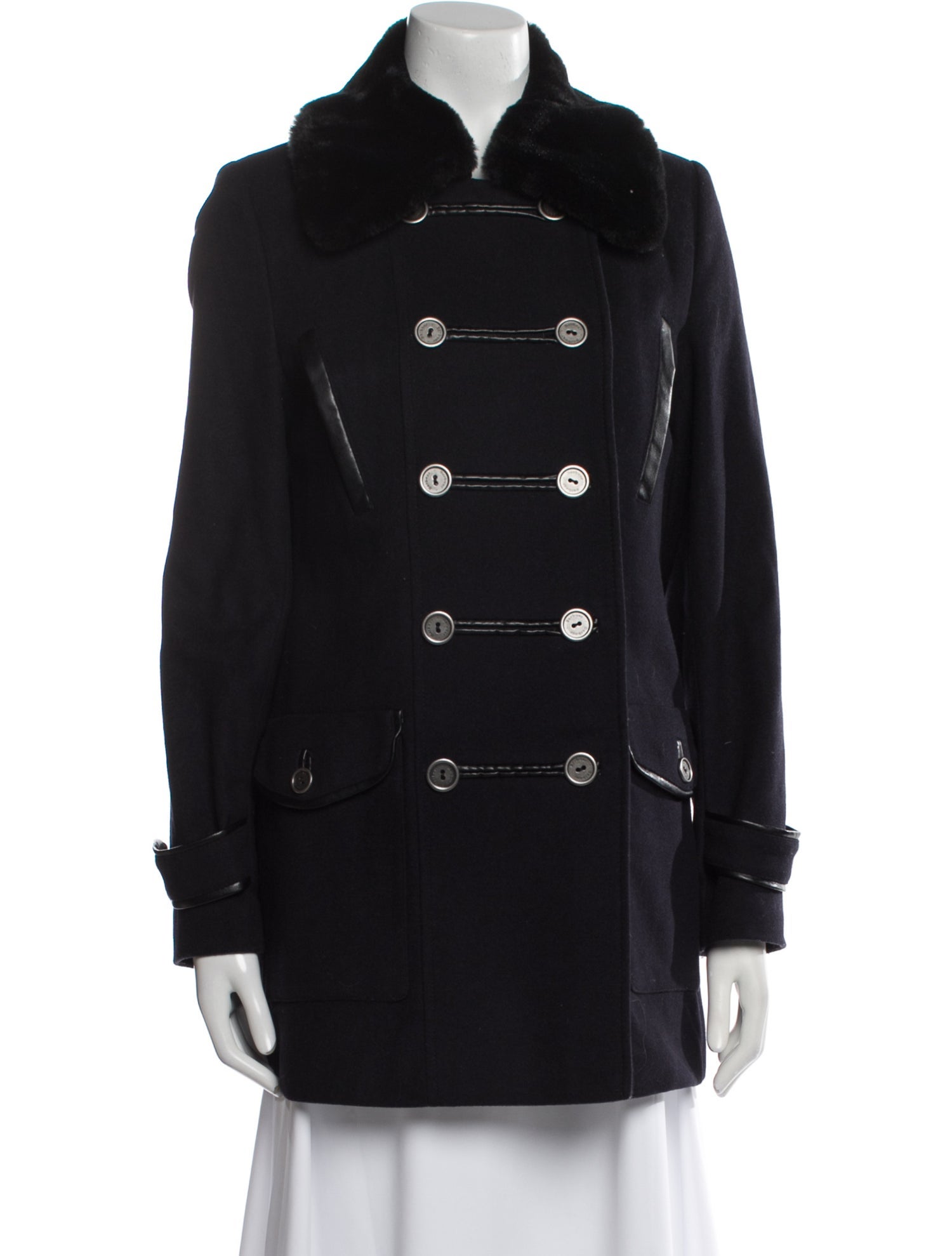 Barbour Wool Peacoat