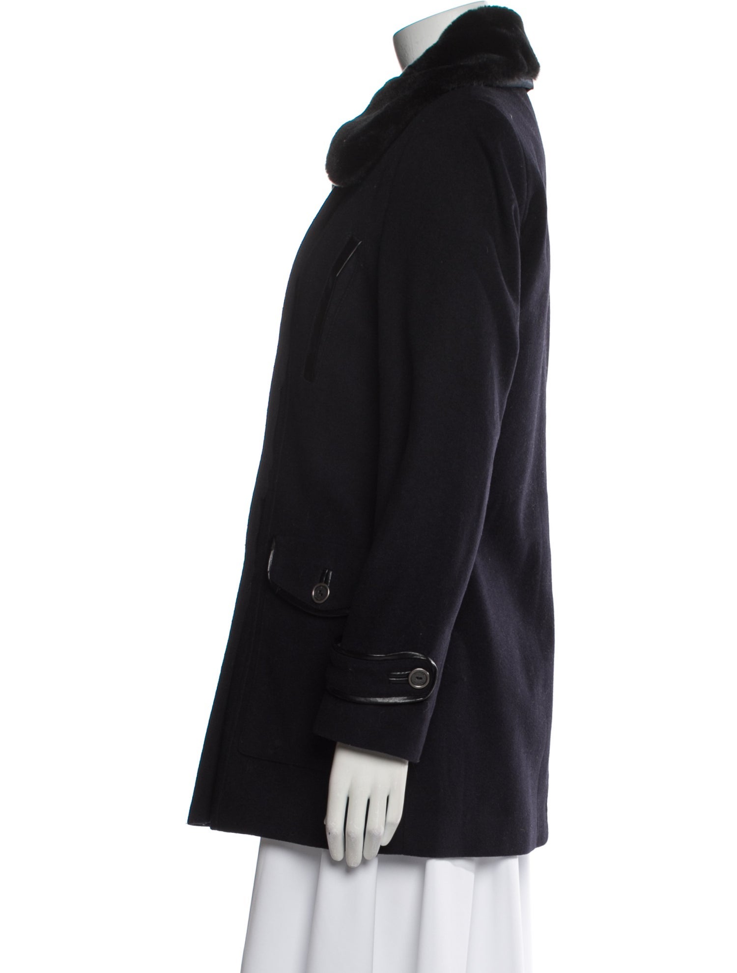 Barbour Wool Peacoat