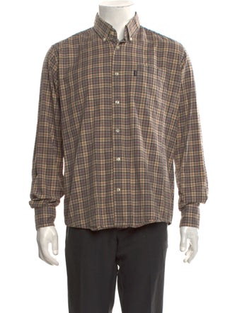 Barbour Plaid Print Long Sleeve Shirt