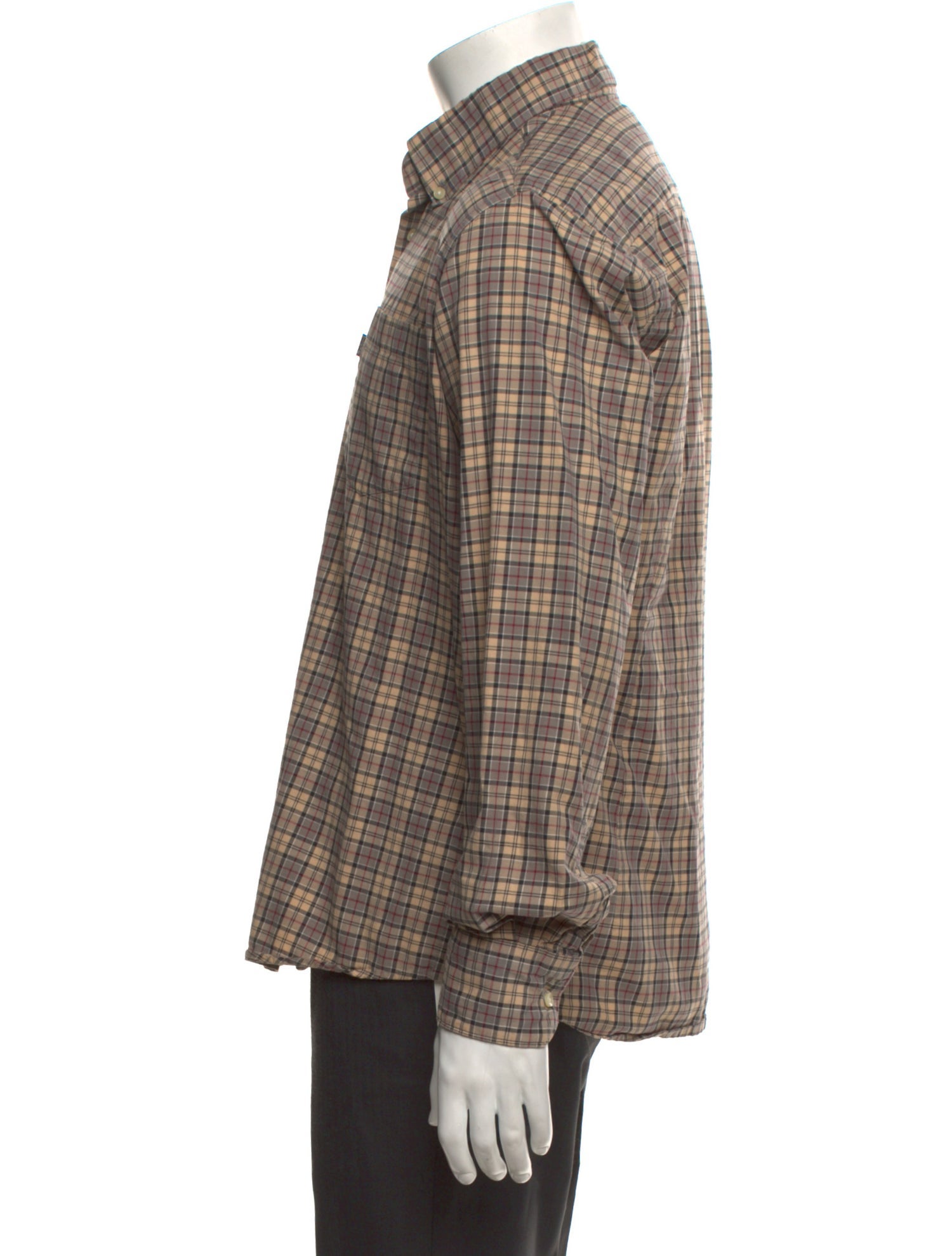 Barbour Plaid Print Long Sleeve Shirt