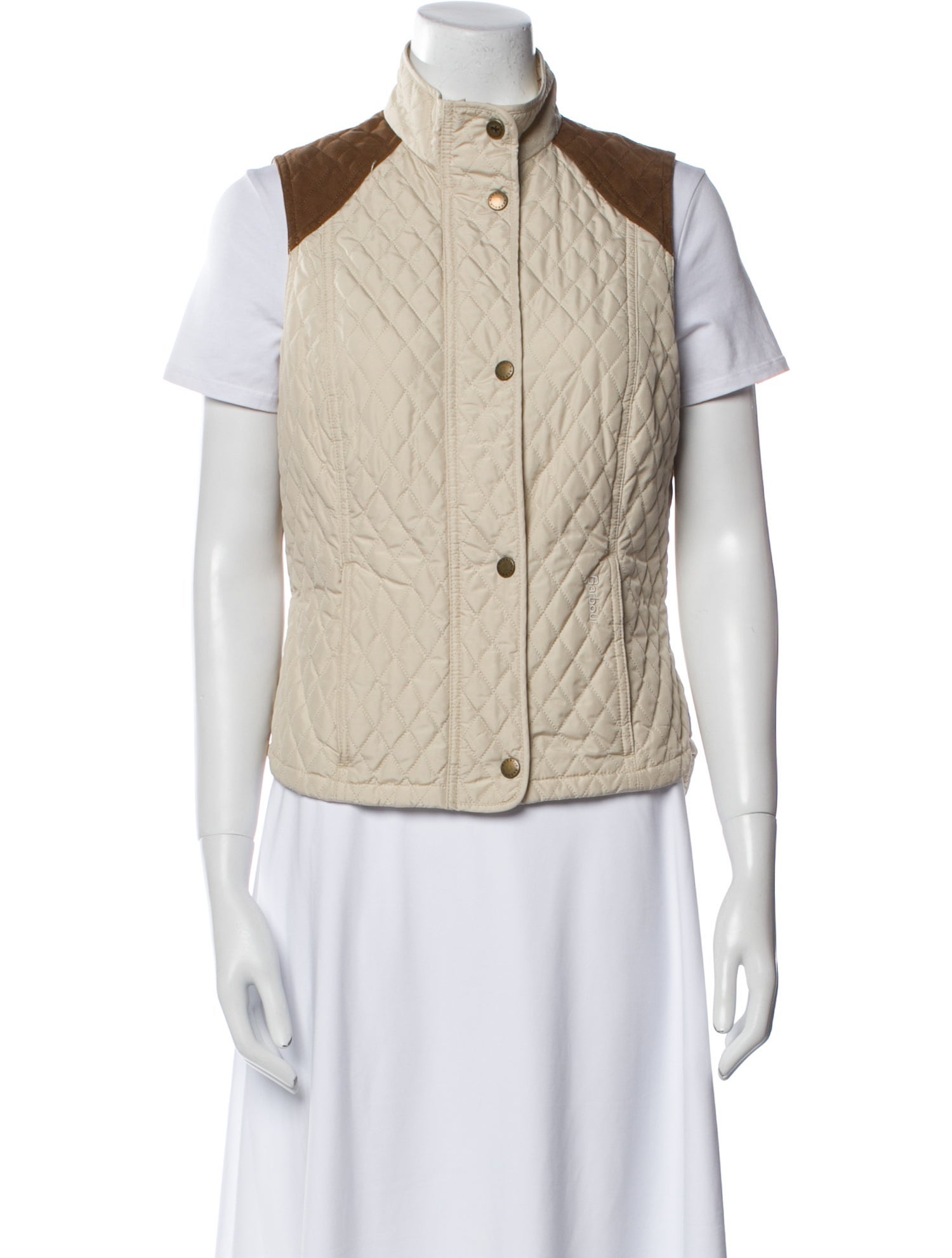 Barbour Colorblock Pattern Vest