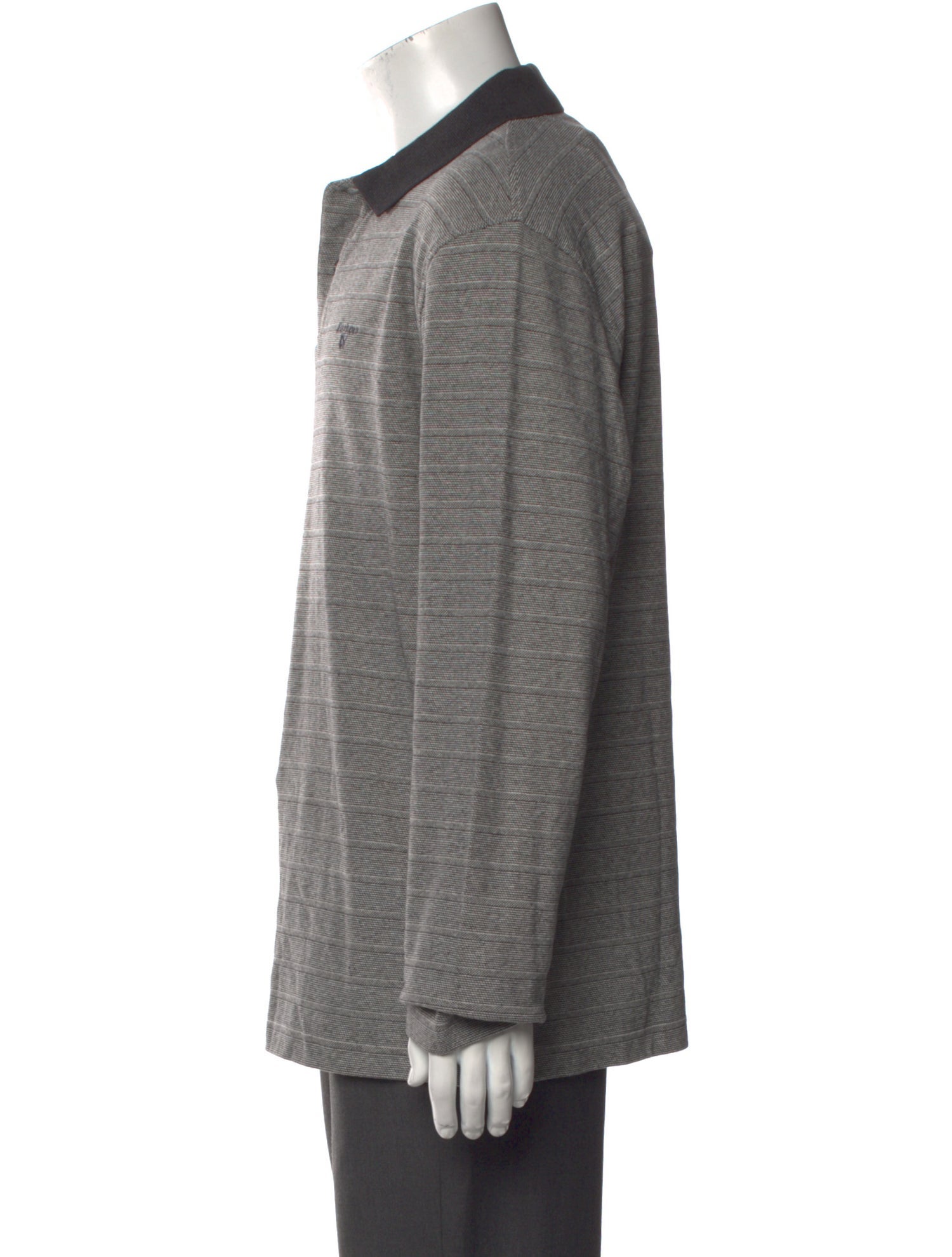 Barbour Mock Neck Long Sleeve Polo Sweater