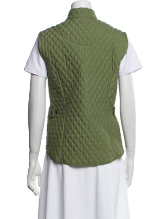 Barbour Houndstooth Print Vest