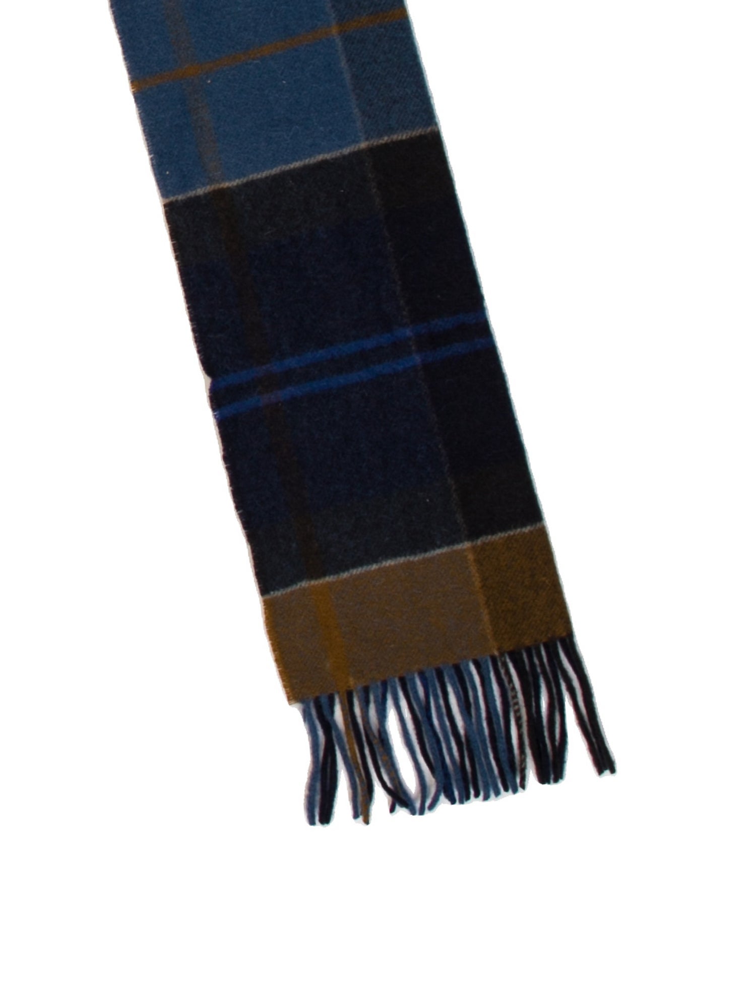 Barbour Wool Striped Scarf