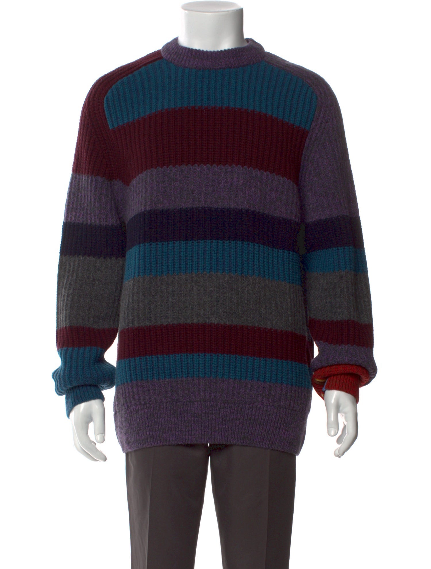 Barbour Wool Striped Pullover