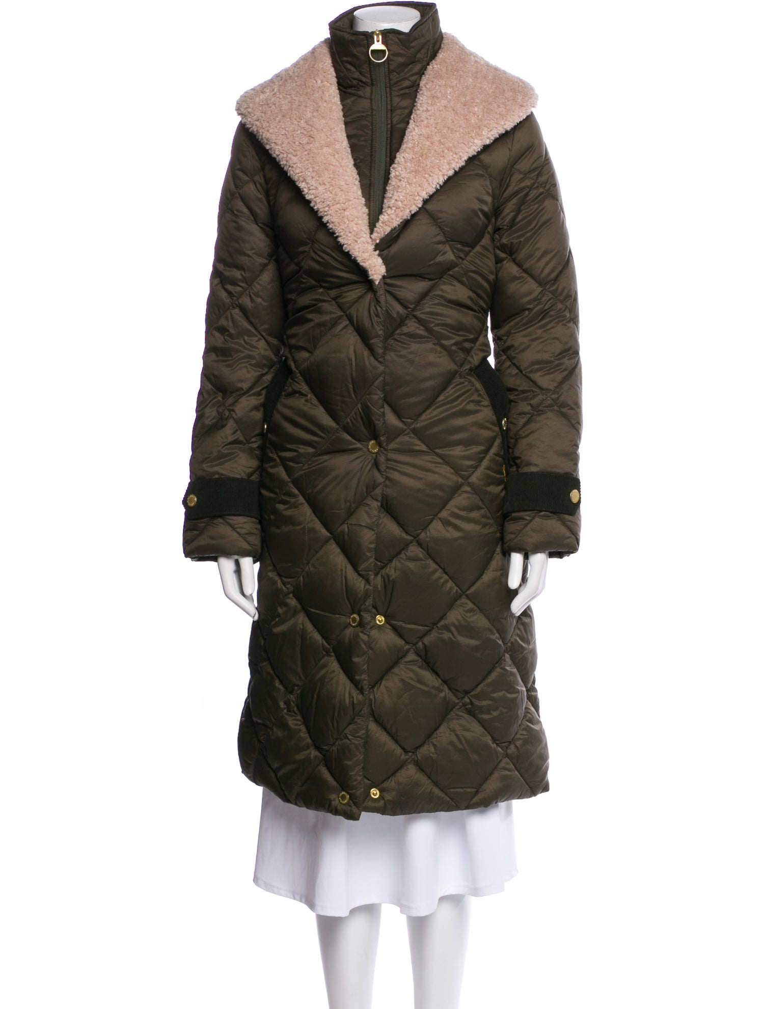 Barbour Faux Fur Coat