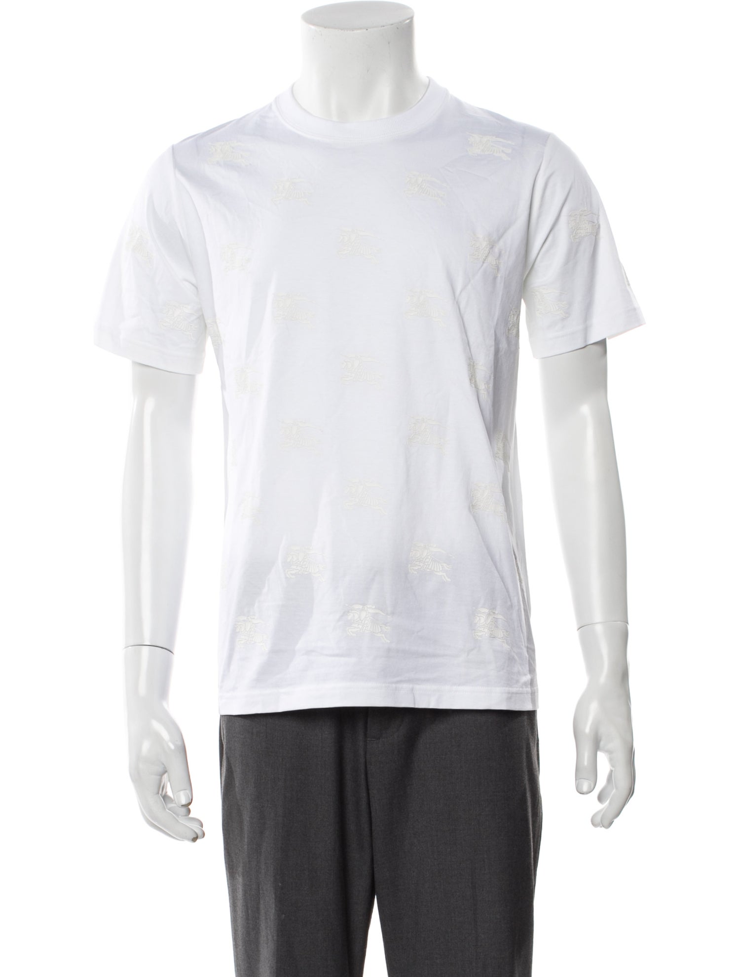 Burberry Crew Neck Short Sleeve T-Shirt w/ Tags