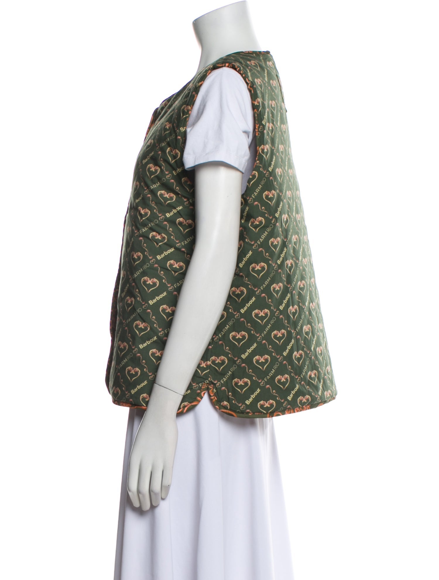 Barbour x Farm Rio Printed Vest