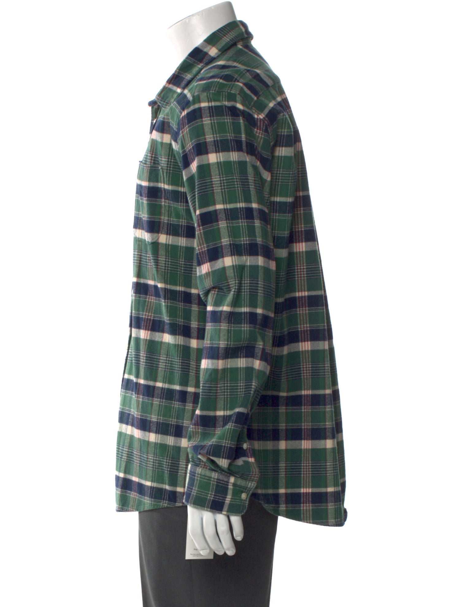 Barbour Plaid Print Long Sleeve Shirt