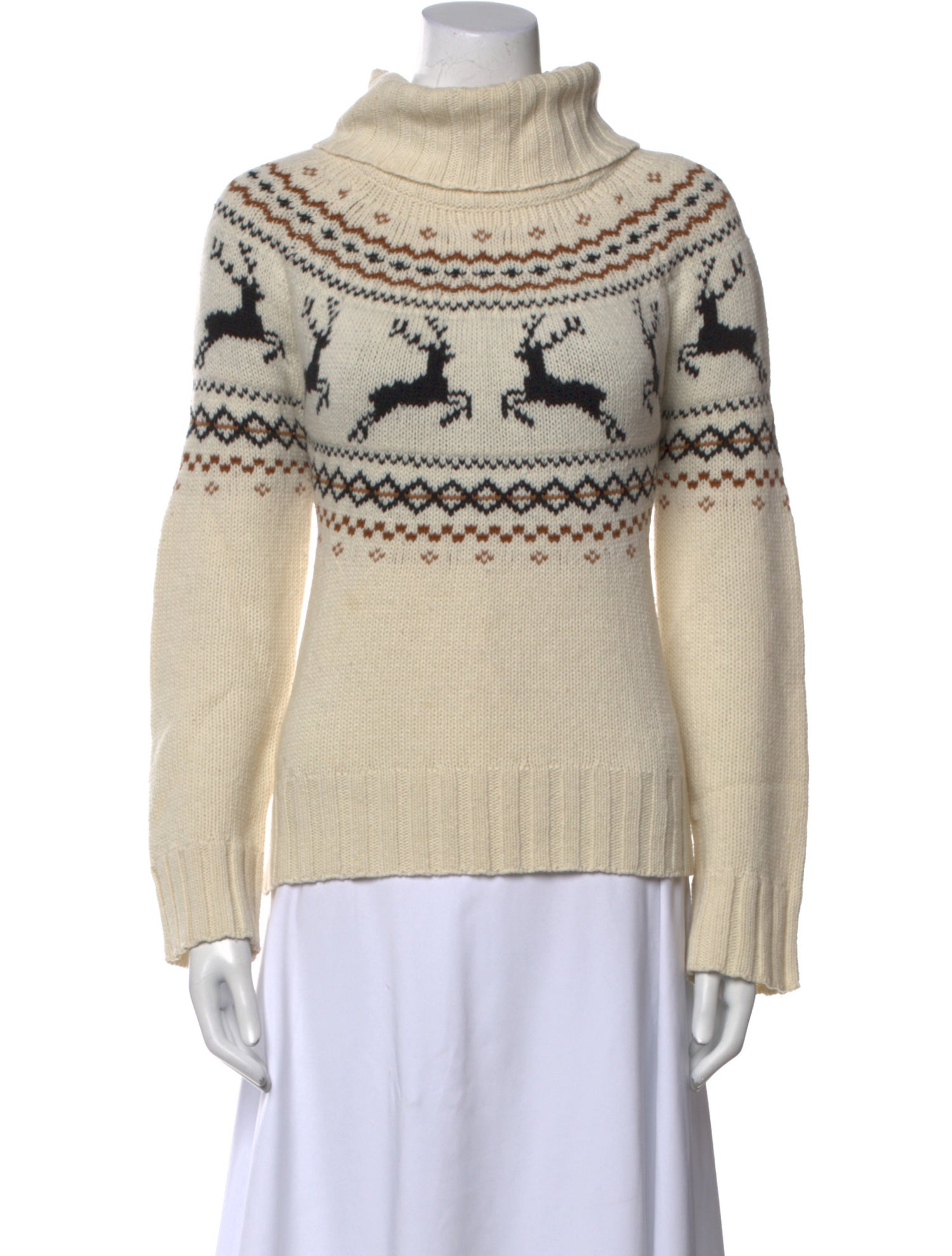 Barbour Wool Printed Sweater