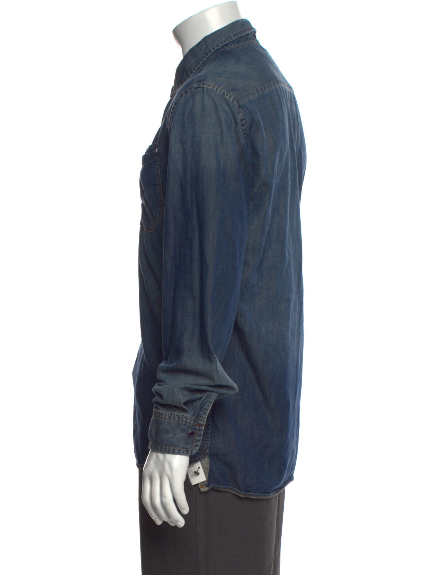 Barbour Long Sleeve Denim Shirt