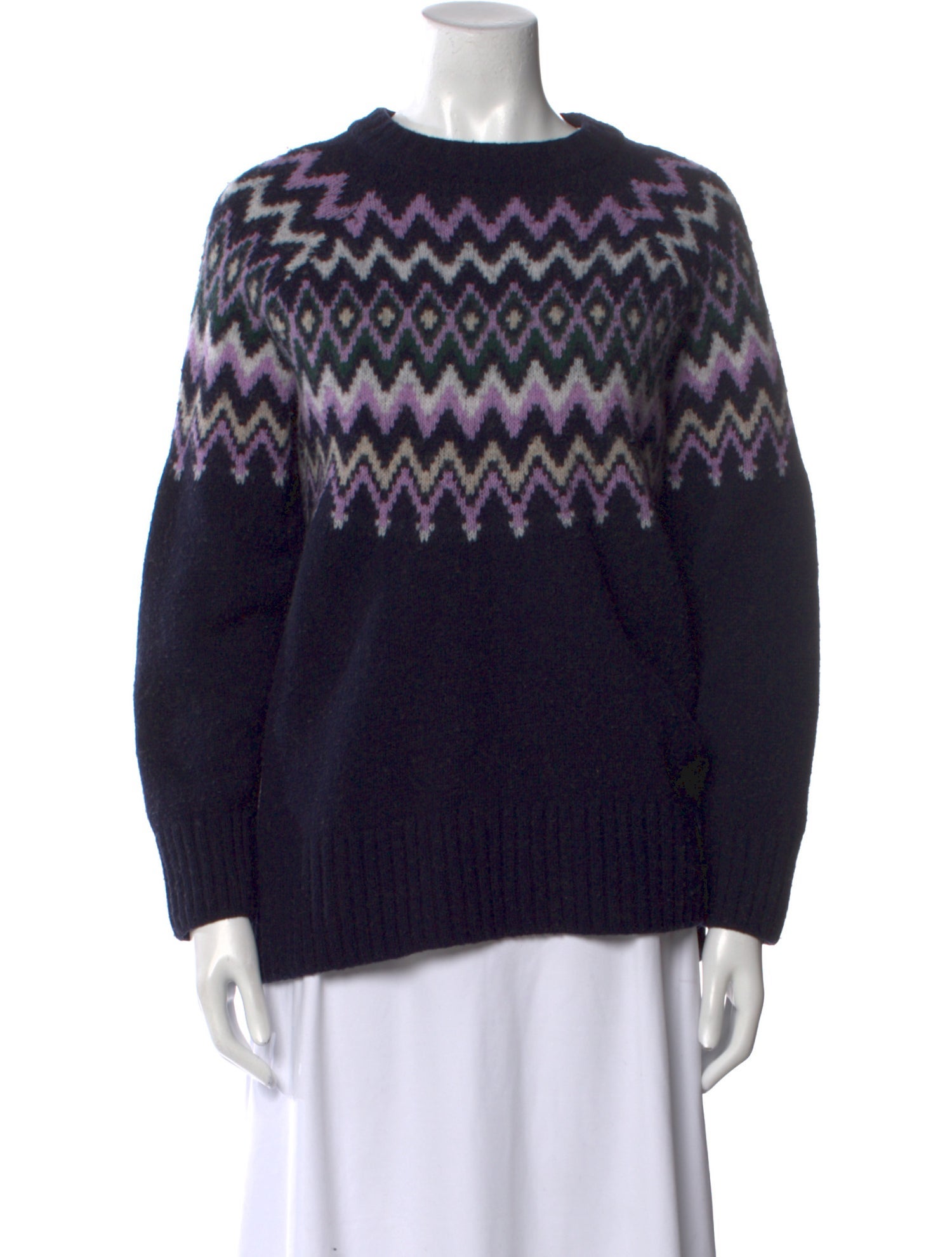 Barbour Wool Printed Sweater