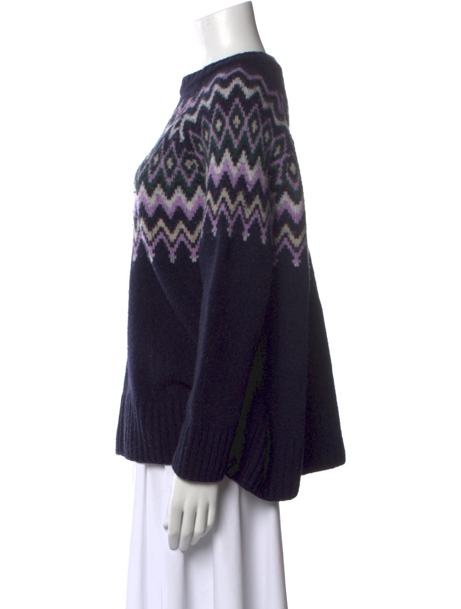 Barbour Wool Printed Sweater