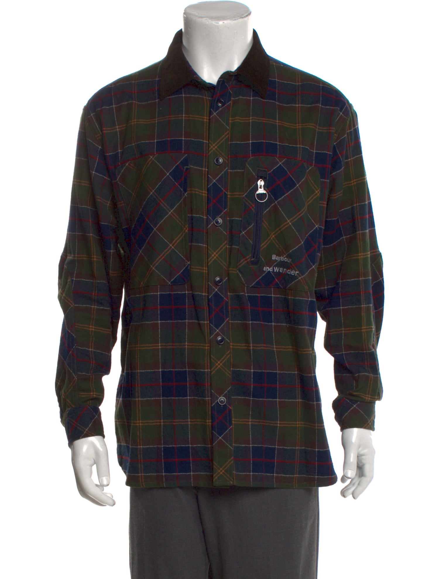 Barbour Plaid Print Long Sleeve Shirt
