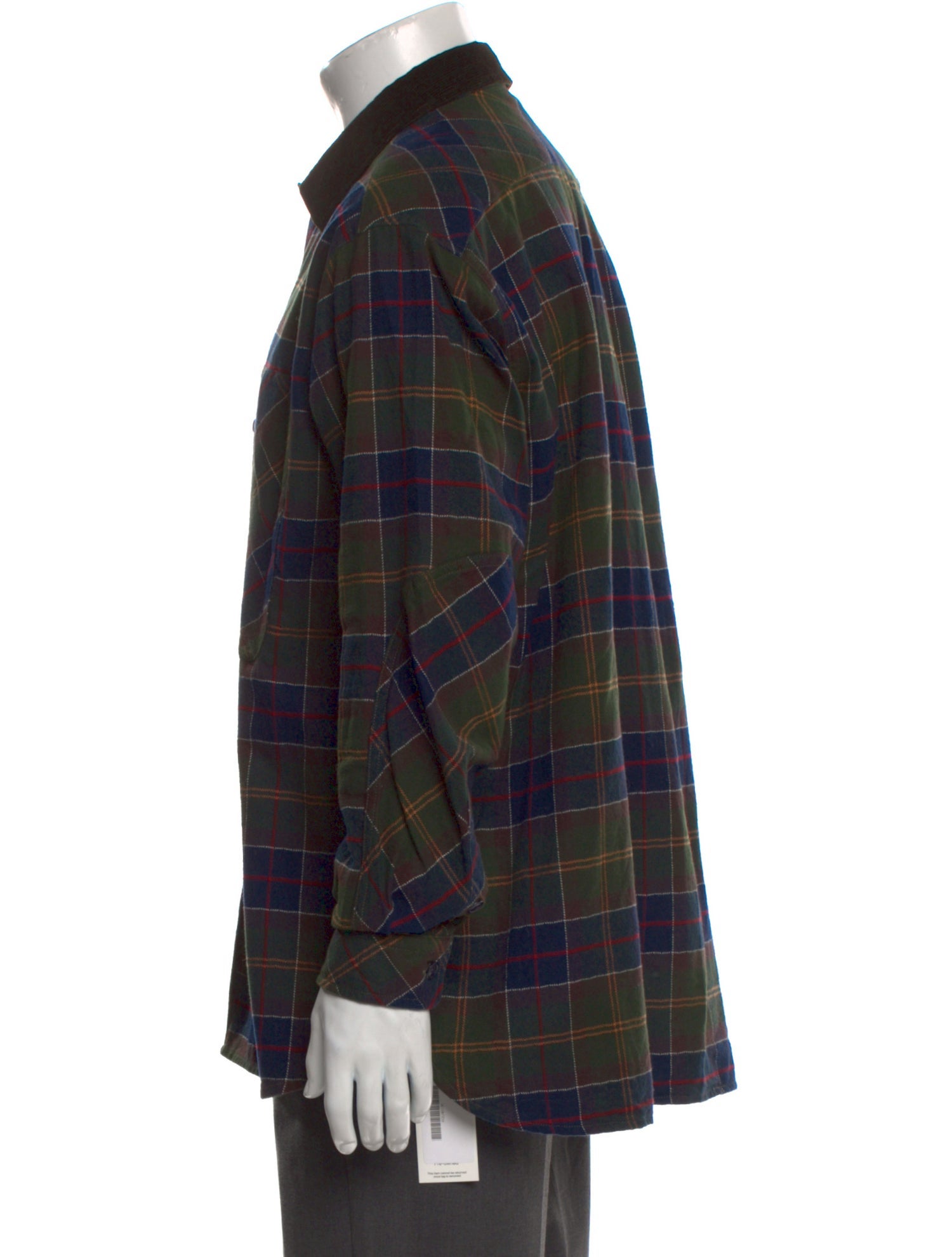 Barbour Plaid Print Long Sleeve Shirt