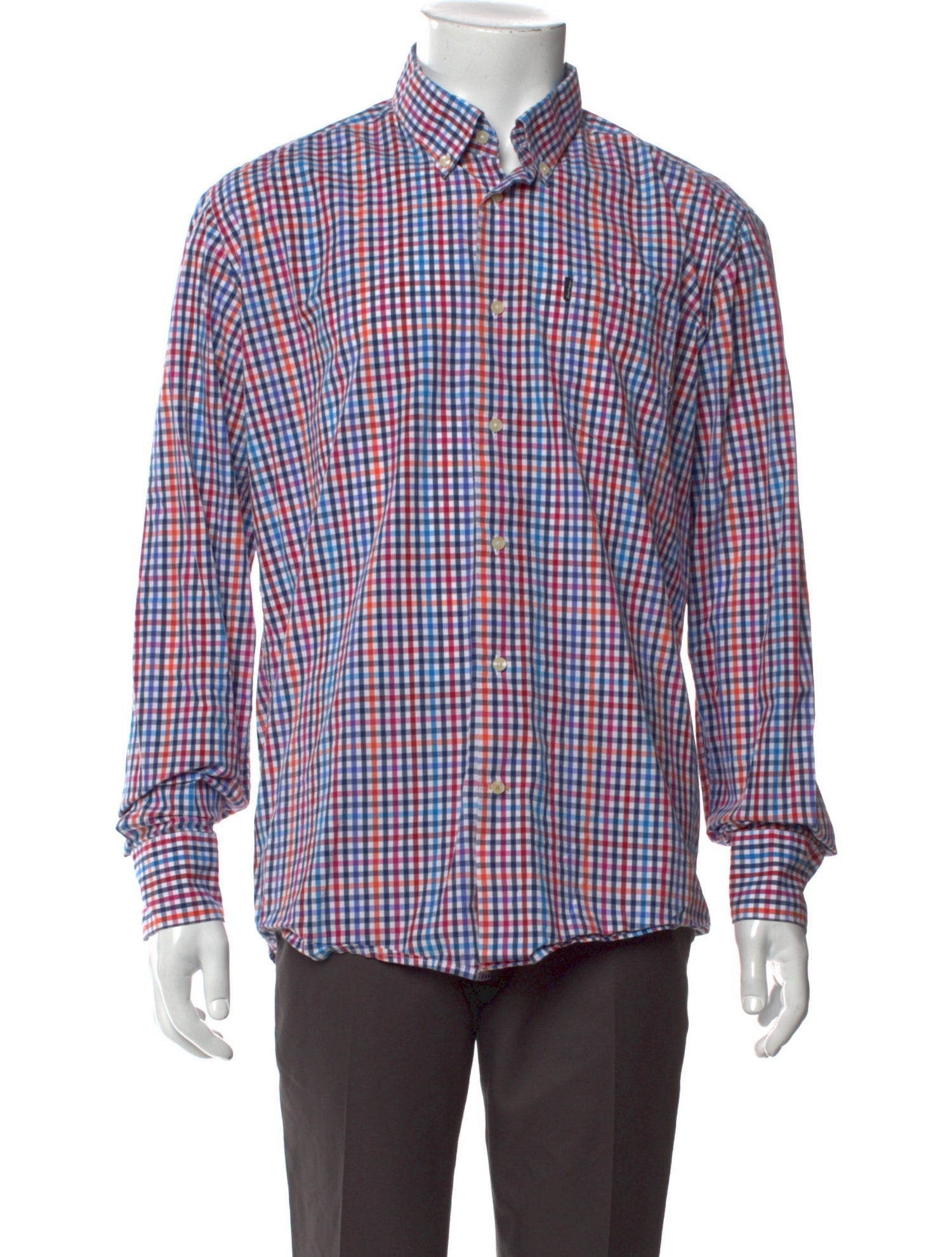 Barbour Plaid Print Long Sleeve Shirt