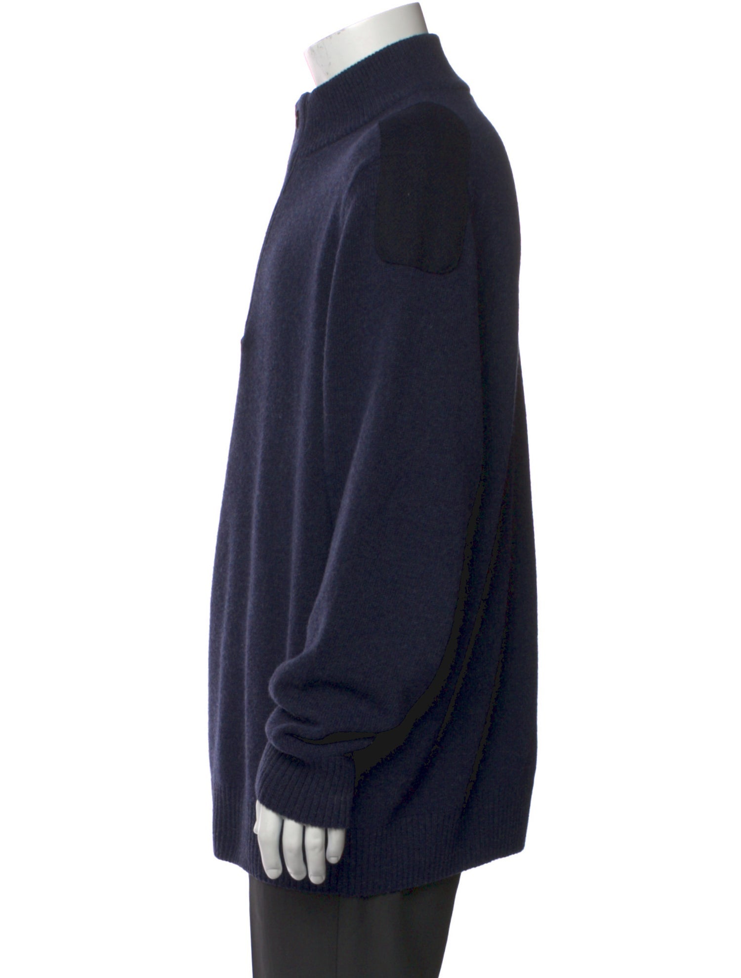 Barbour Mock Neck Long Sleeve Polo Sweater