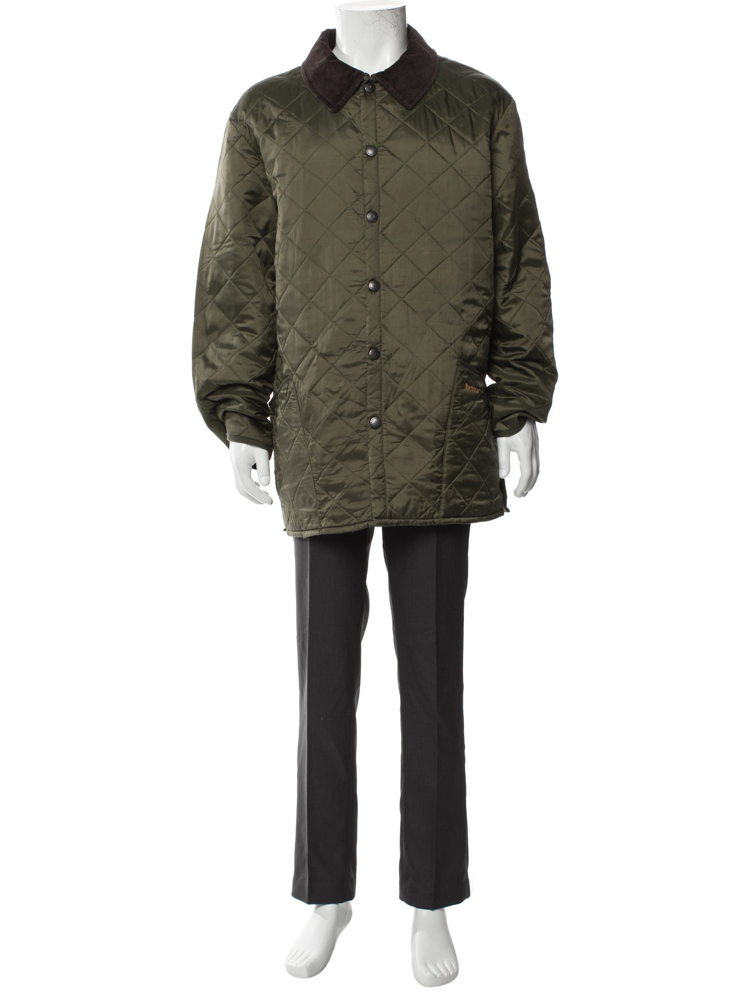 Barbour Quilted Pattern Parka