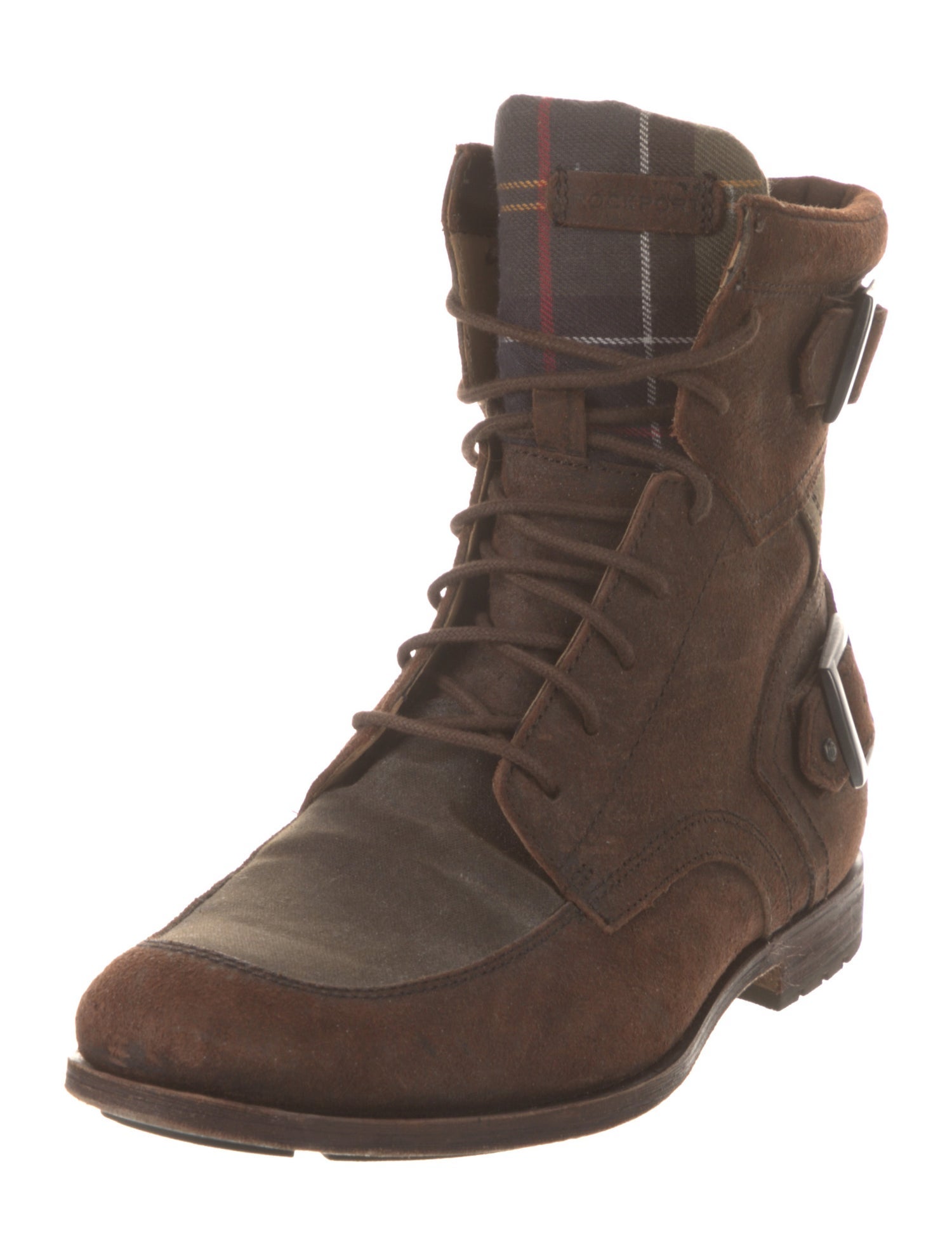 Barbour Suede Lace-Up Boots