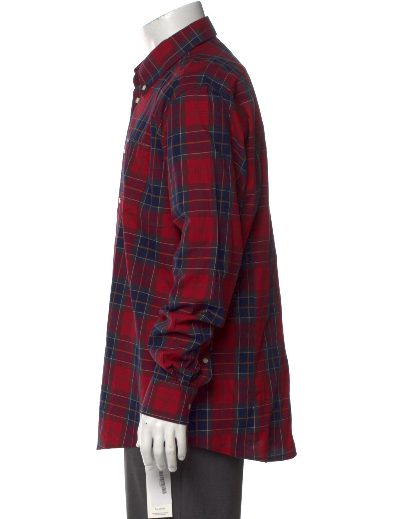 Barbour Plaid Print Long Sleeve Shirt