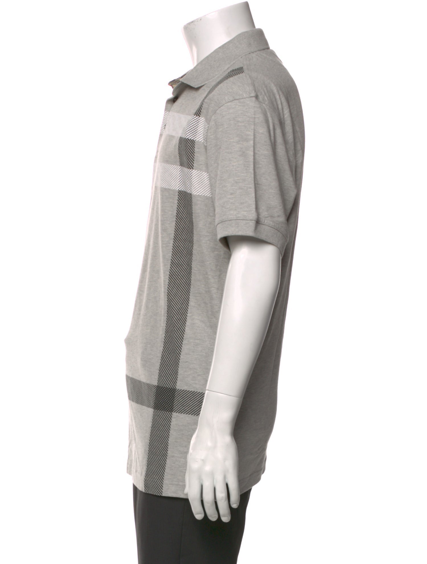 Barbour Colorblock Pattern Collar Polo Shirt w/ Tags