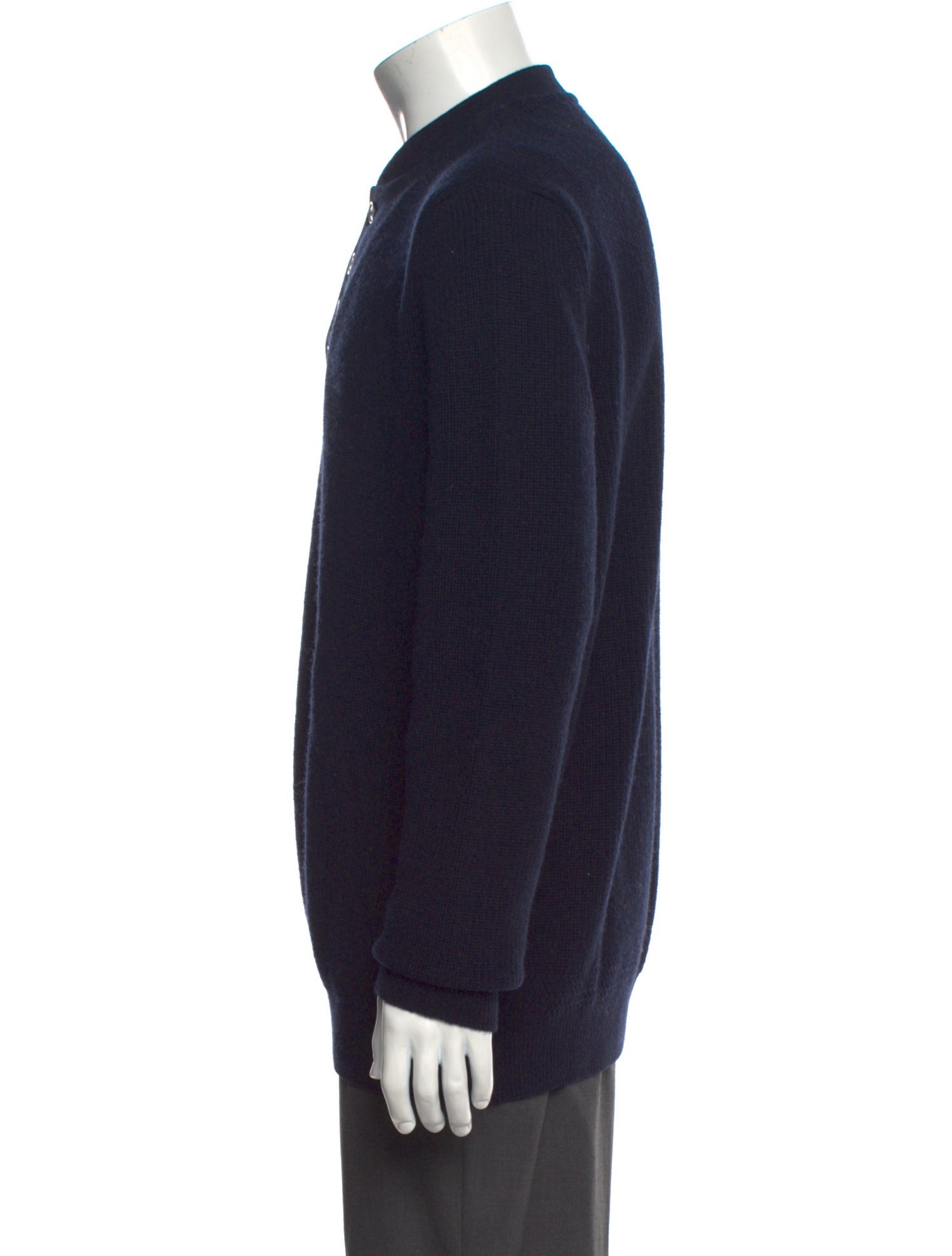 Barbour Mock Neck Long Sleeve Polo Sweater