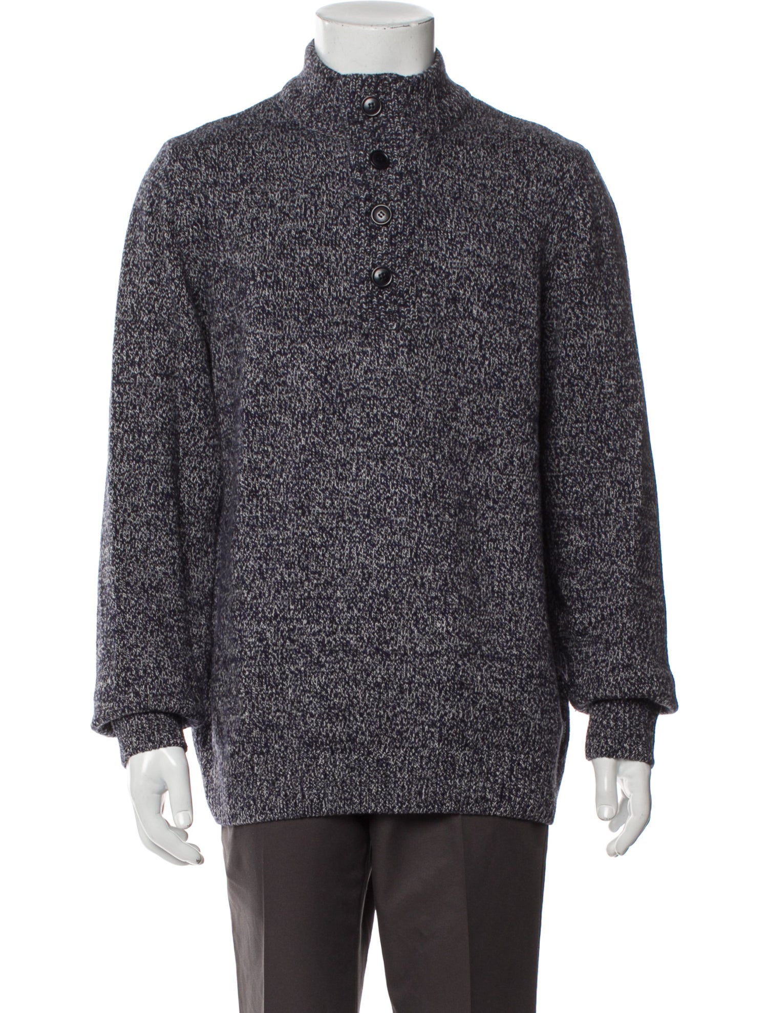 Barbour Mock Neck Long Sleeve Pullover