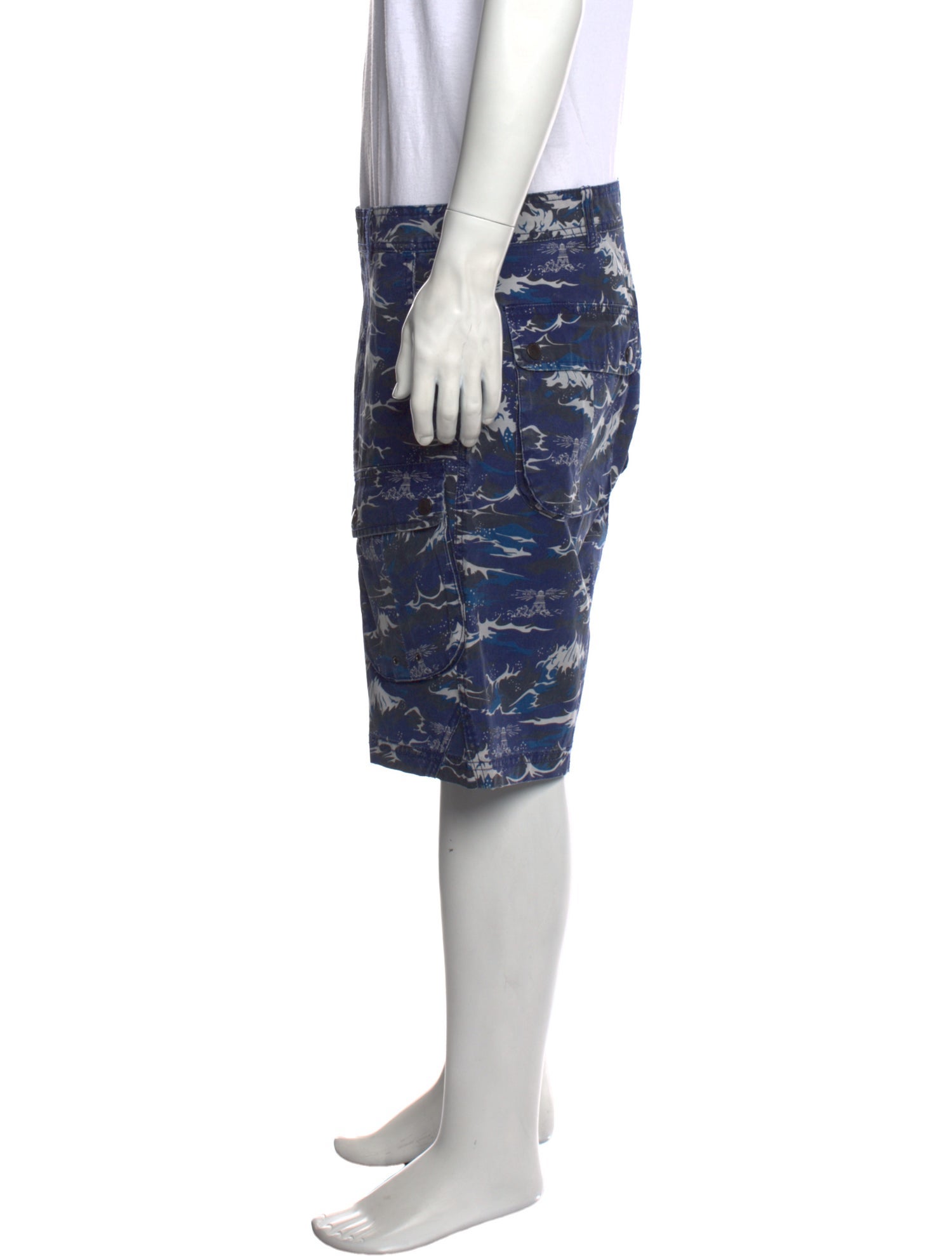 Barbour Printed Flat Front Shorts