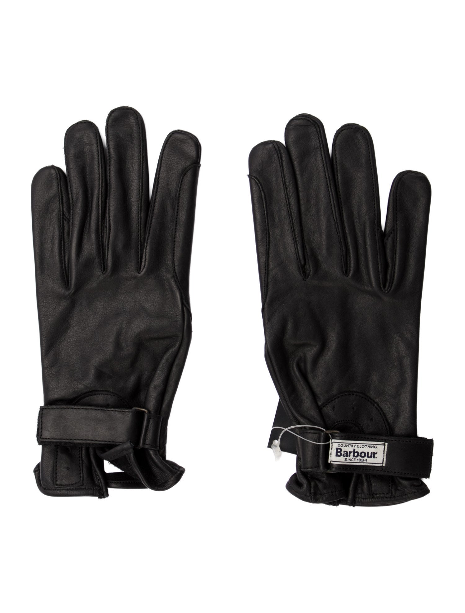 Barbour Leather Gloves w/Tags