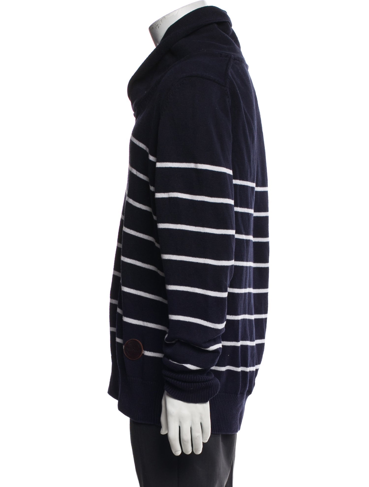 Barbour Striped Turtleneck Pullover