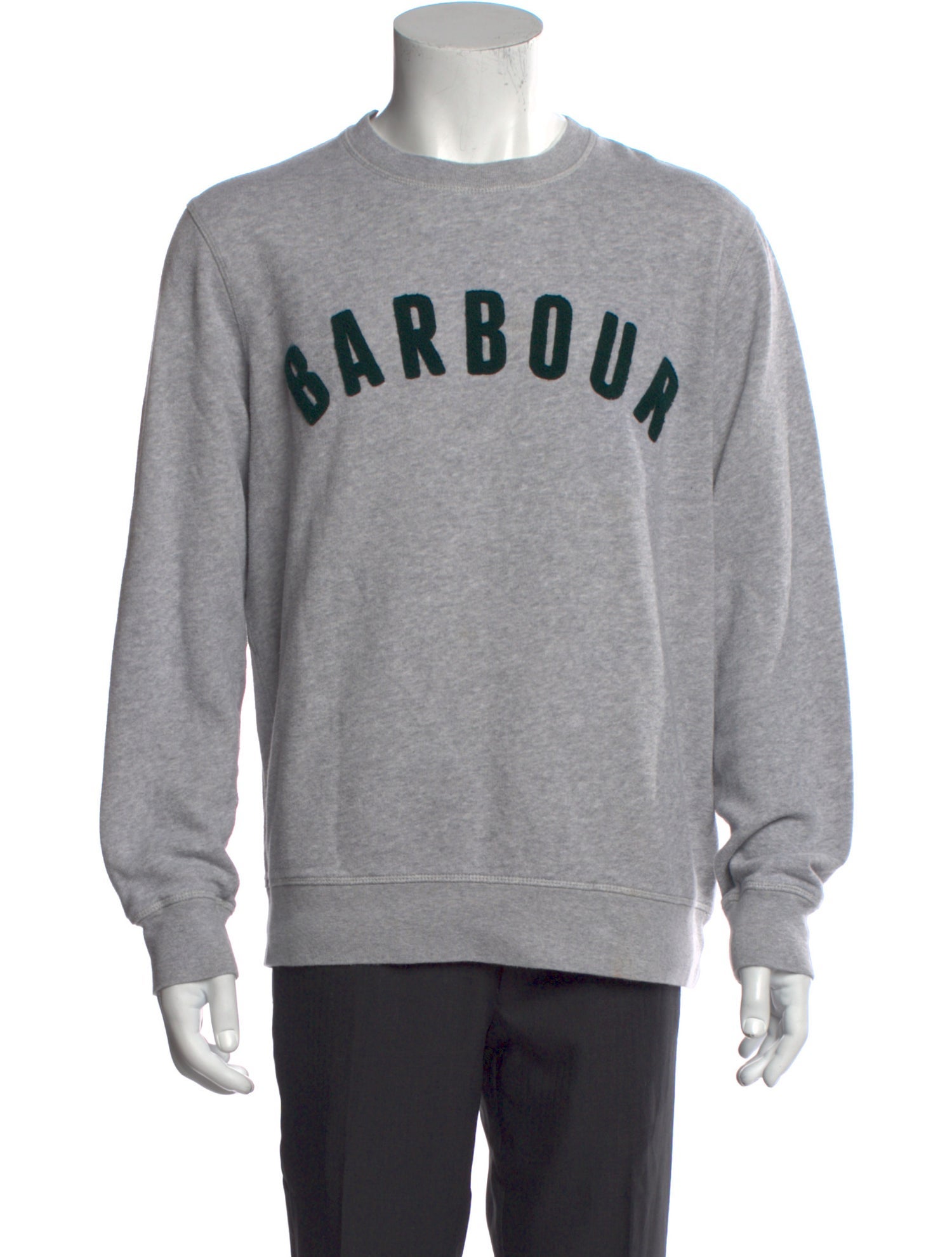 Barbour Graphic Print Crew Neck Pullover