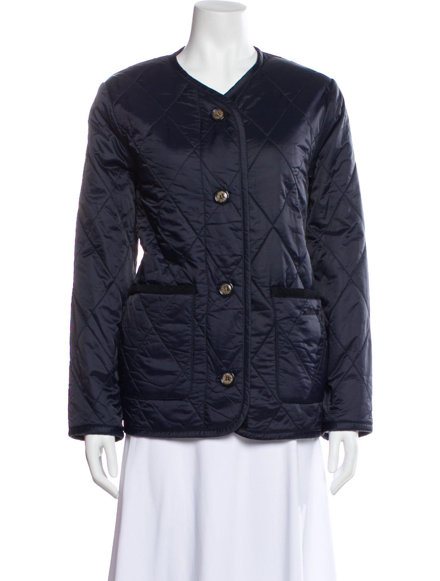 Barbour Nylon Bomber Jacket