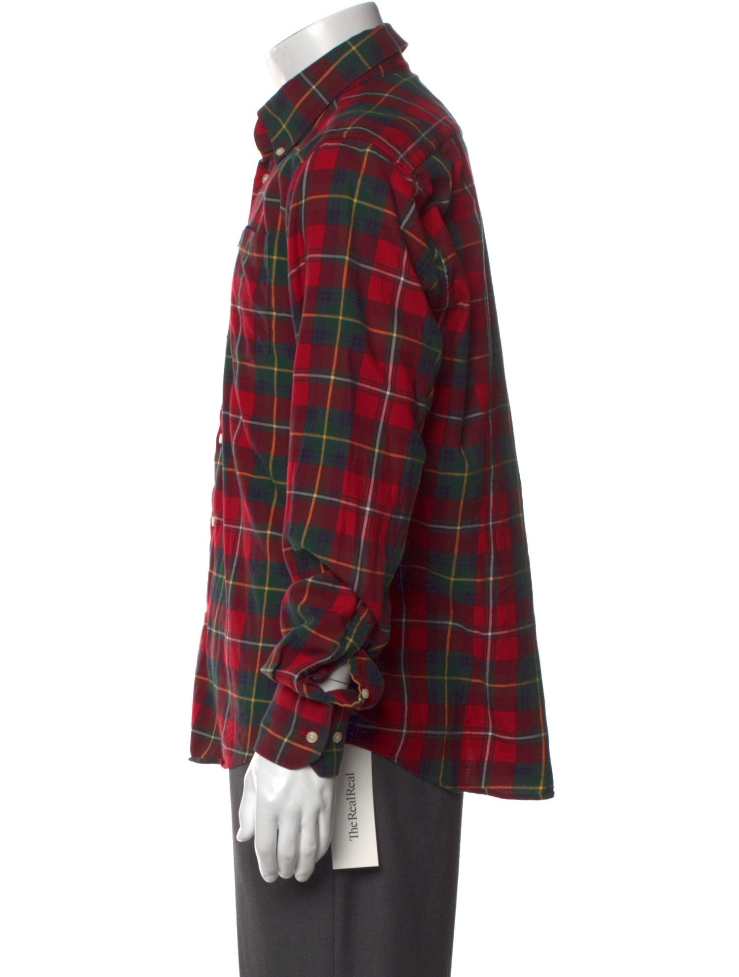 Barbour Plaid Print Long Sleeve Shirt