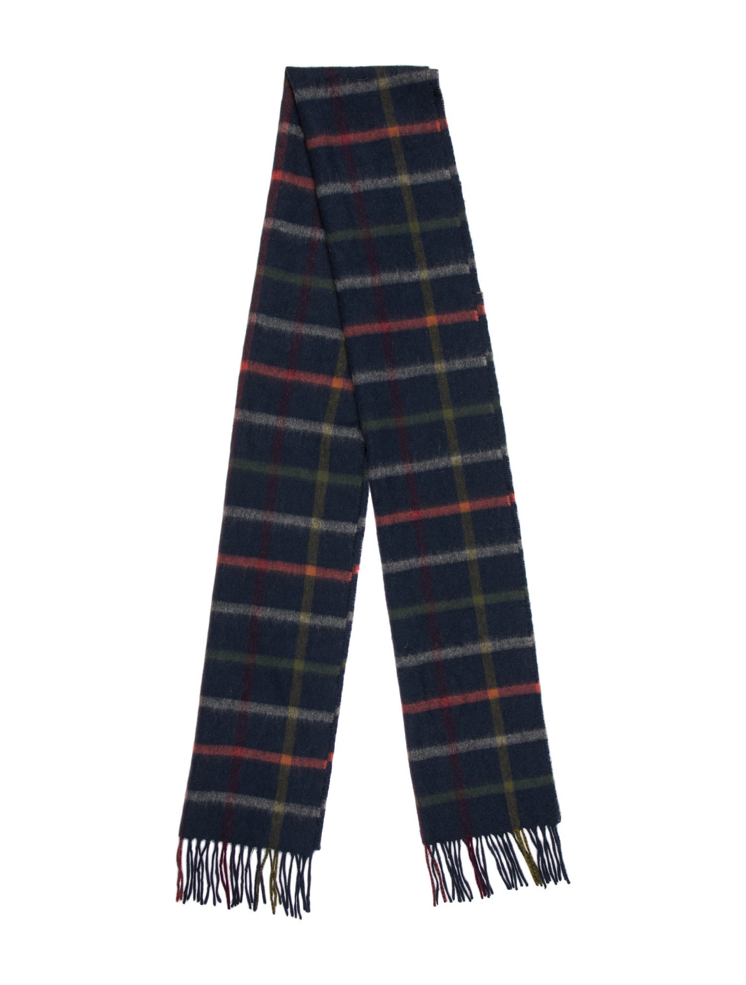 Barbour Lambswool Striped Scarf