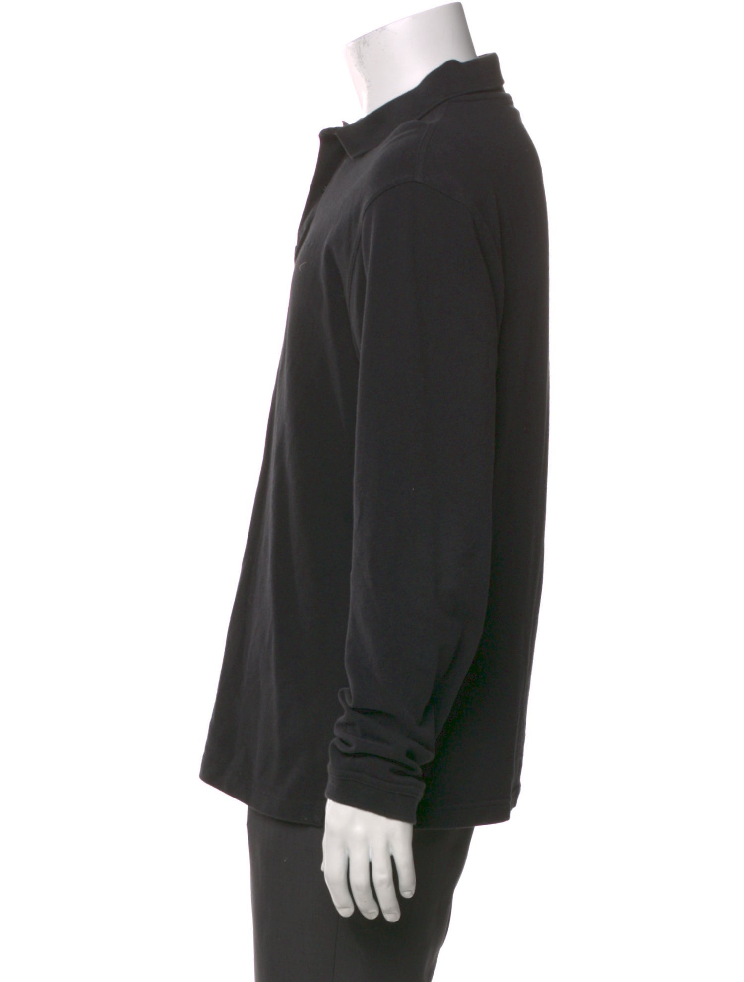 Barbour Collar Long Sleeve Polo Shirt