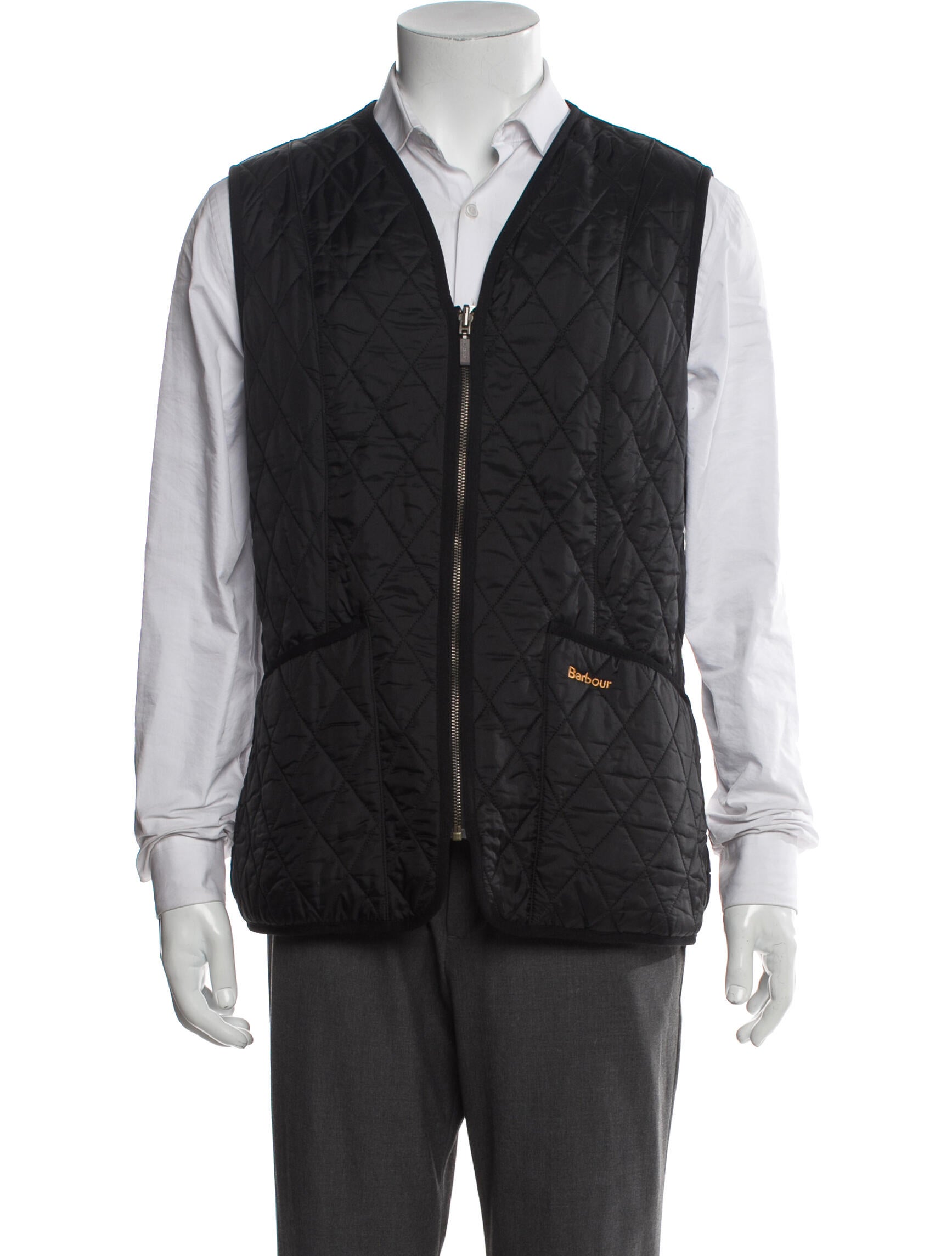 Barbour Colorblock Pattern Vest
