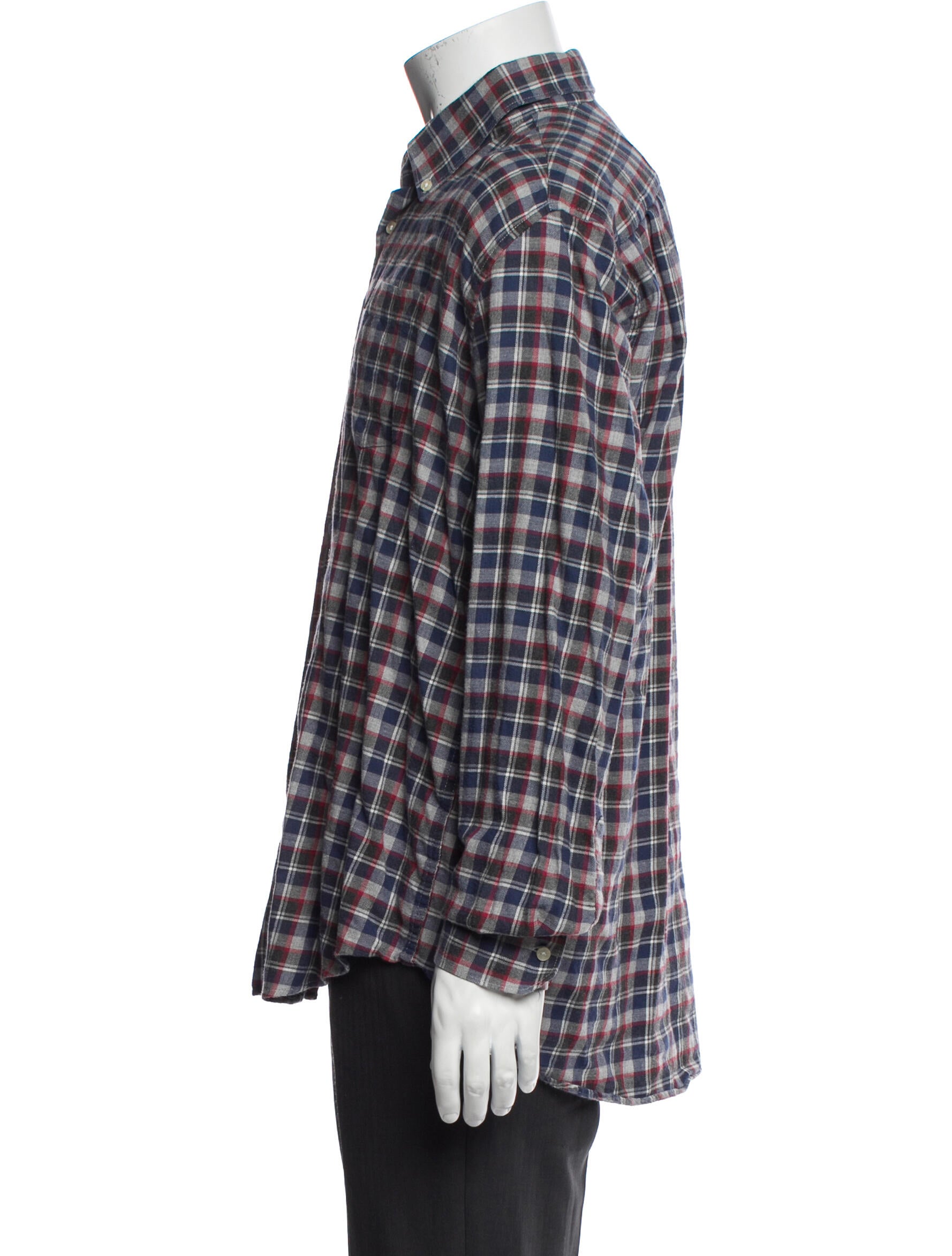 Barbour Plaid Print Long Sleeve Shirt