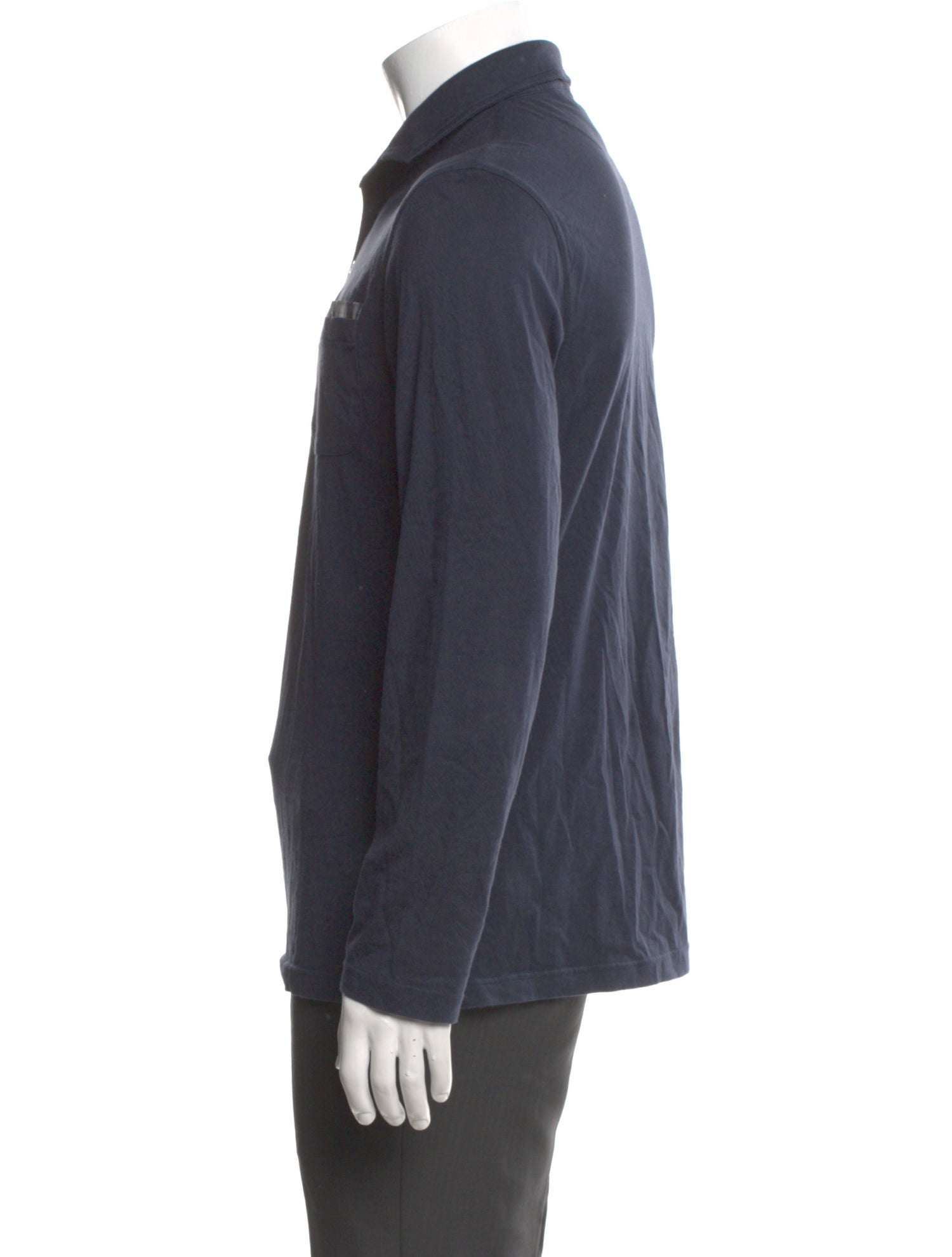 Barbour Collar Long Sleeve Polo Shirt