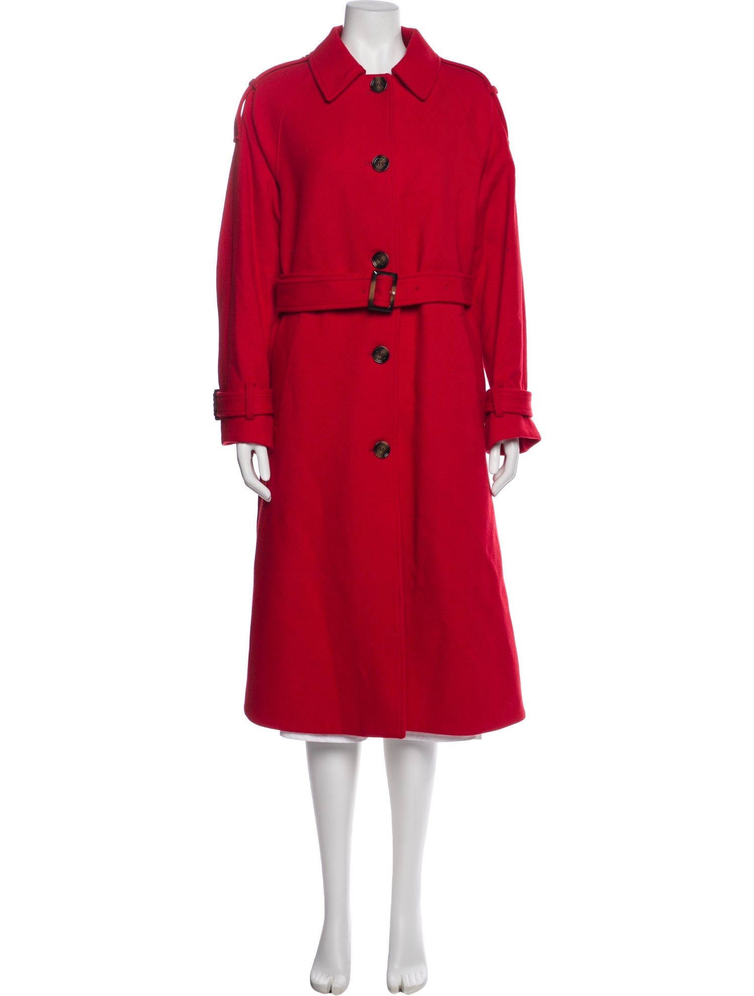 Barbour Wool Trench Coat w/ Tags