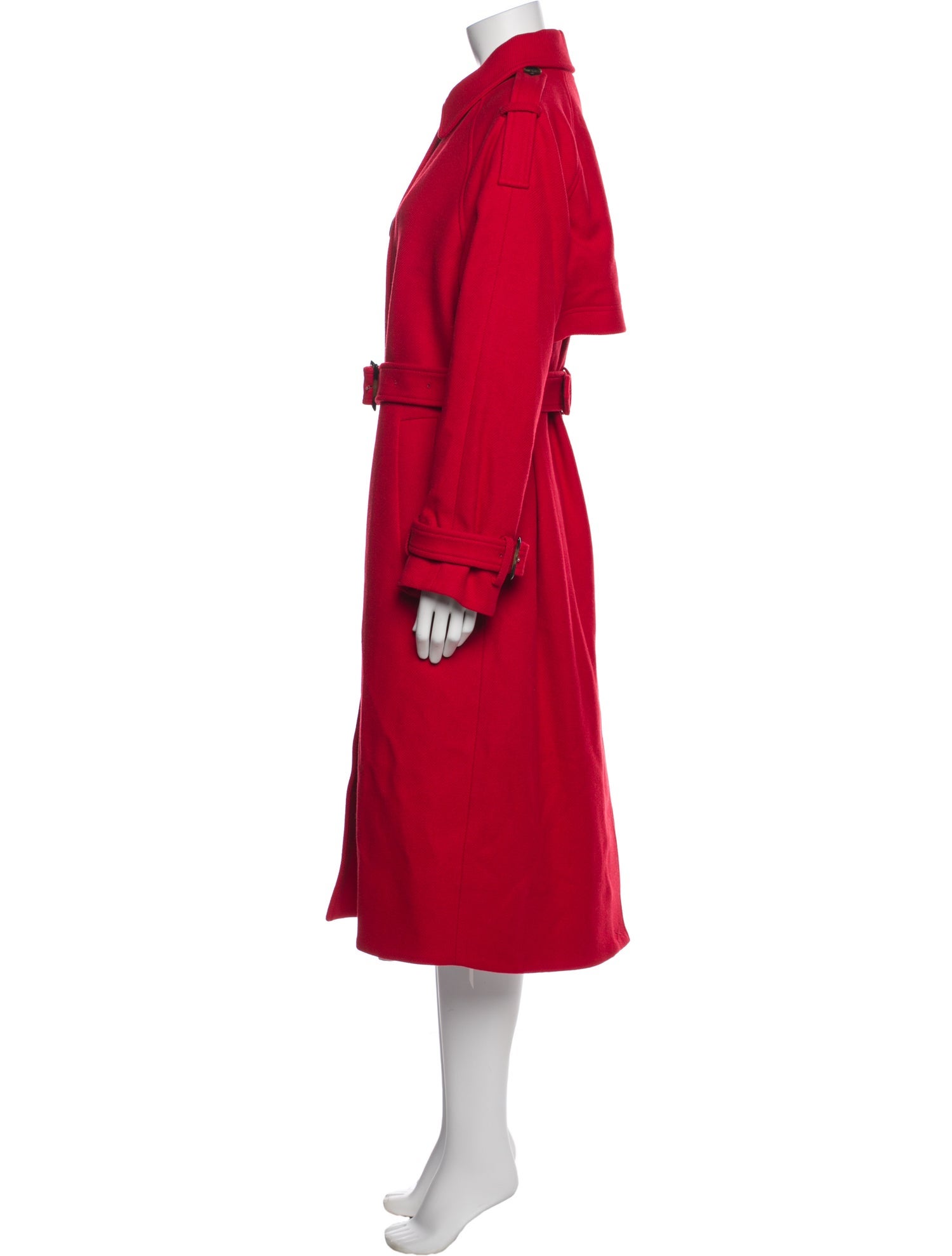 Barbour Wool Trench Coat w/ Tags