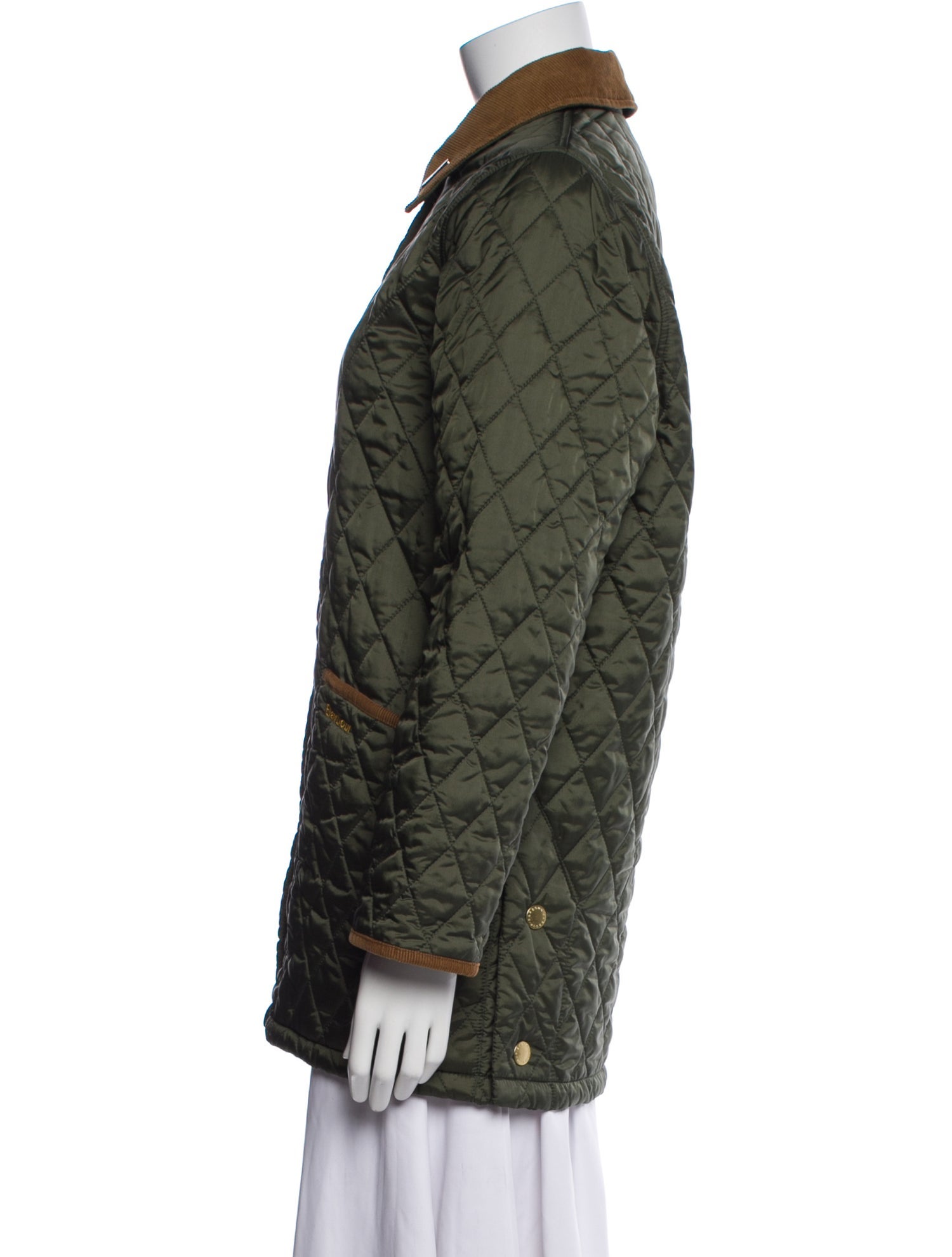 Barbour Colorblock Pattern Coat