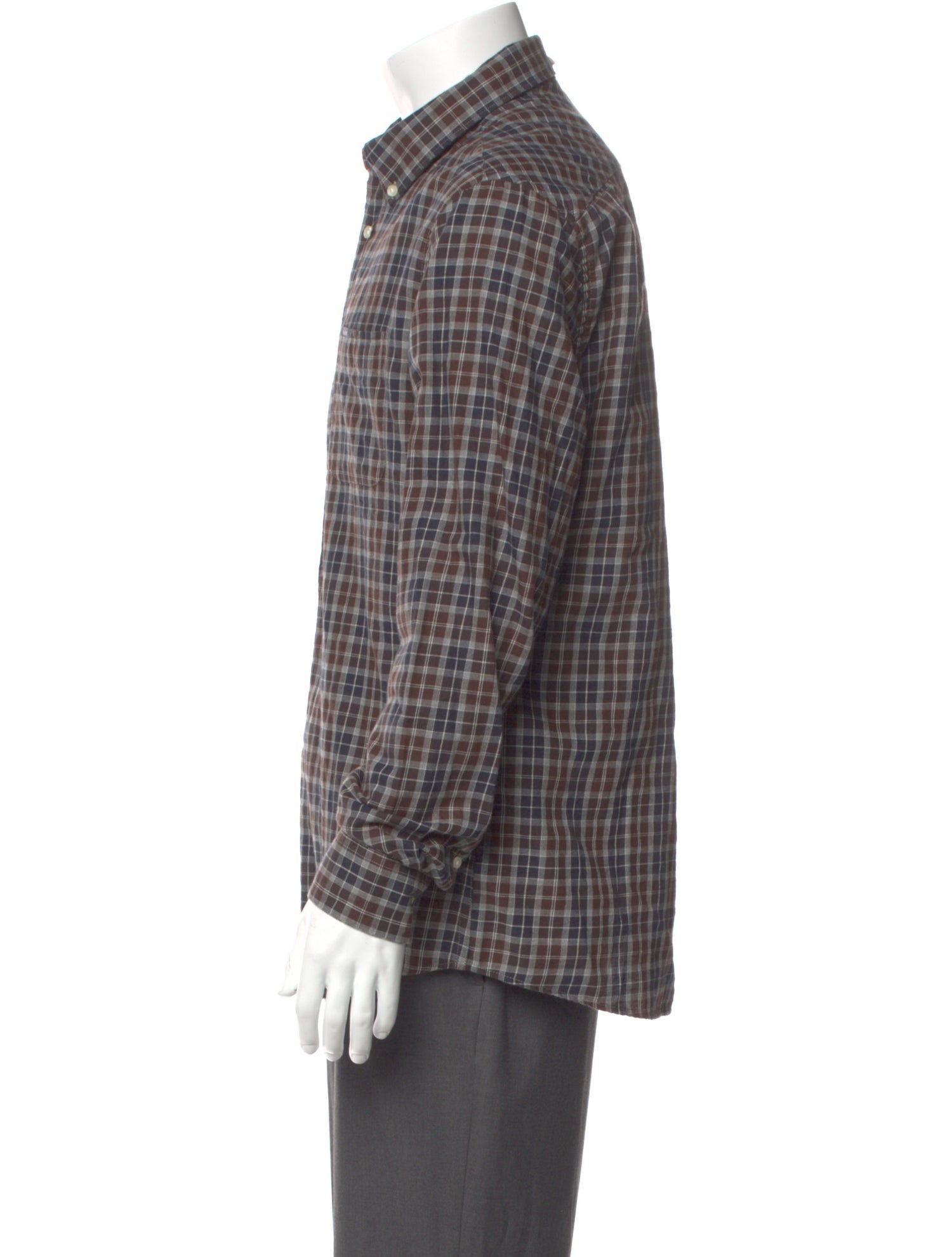 Barbour Plaid Print Long Sleeve Shirt